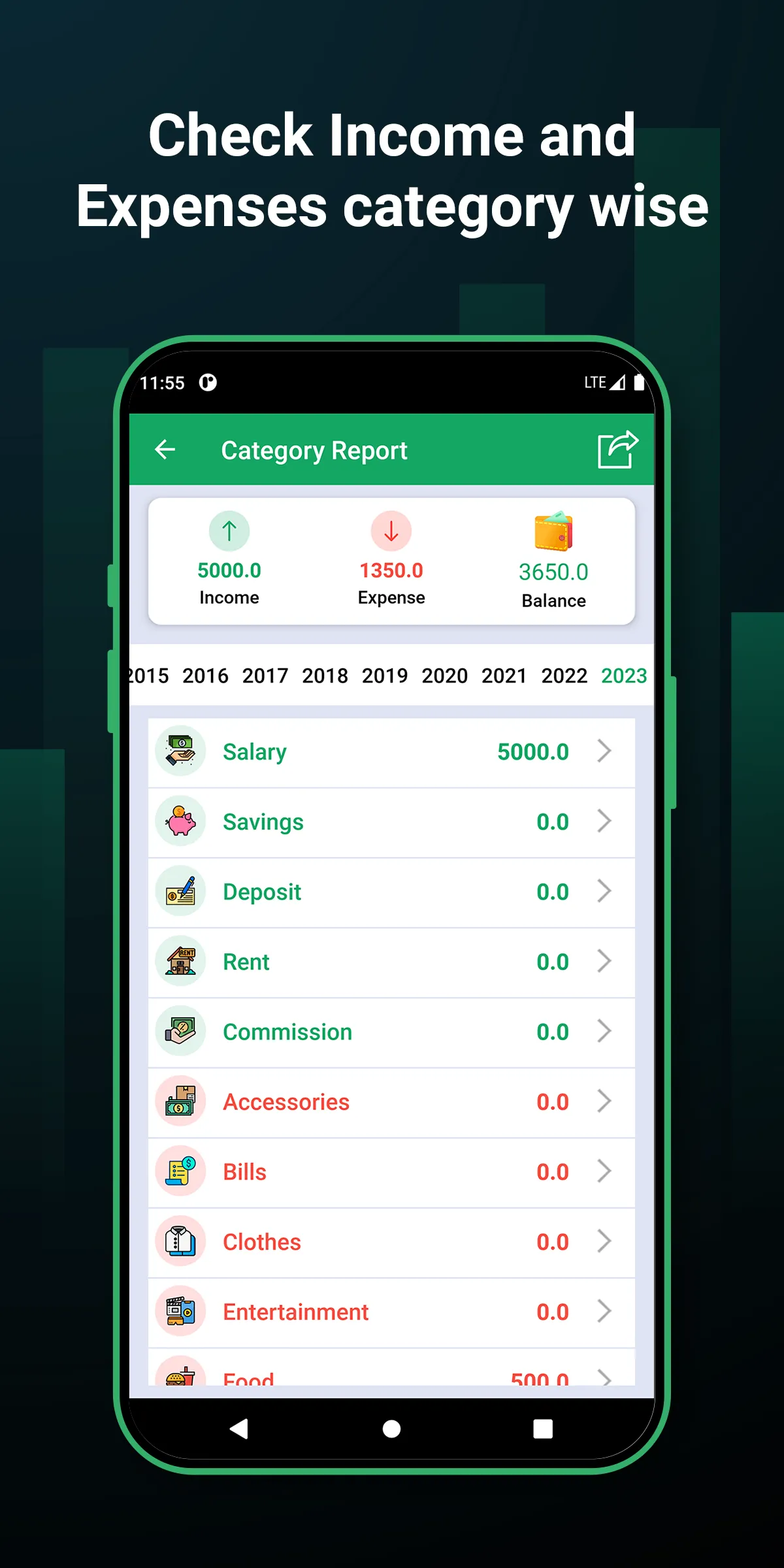 Expense Manager - Daily Budget | Indus Appstore | Screenshot