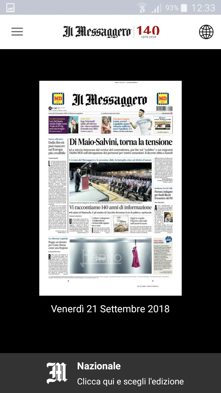 Il Messaggero | Indus Appstore | Screenshot