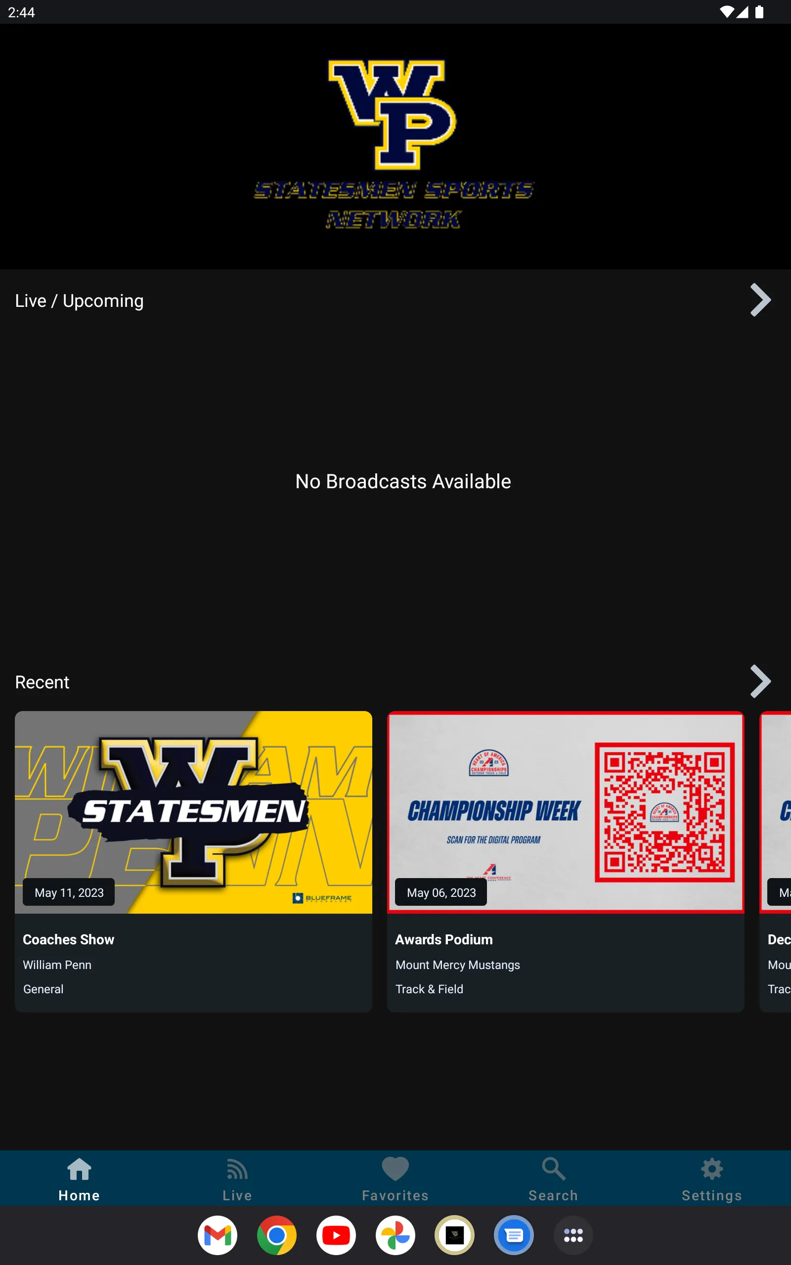 Statesmen Sports Network | Indus Appstore | Screenshot