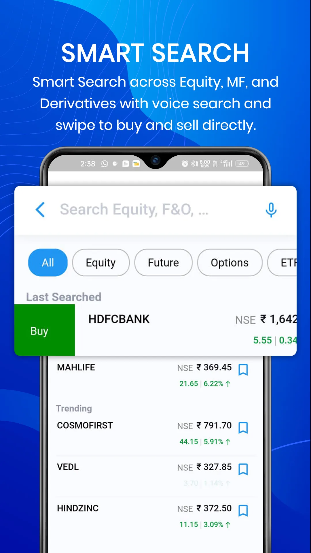 HDFC Securities InvestRight | Indus Appstore | Screenshot