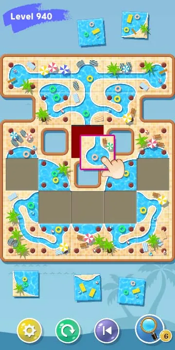 IQ Puzzles Swimming Pool | Indus Appstore | Screenshot