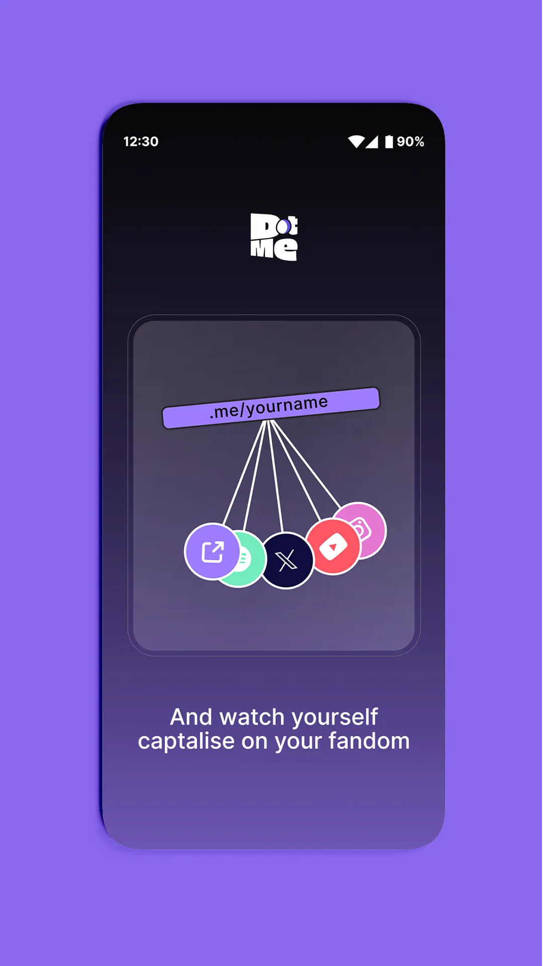 DotMe Bio: Link in Bio Creator | Indus Appstore | Screenshot