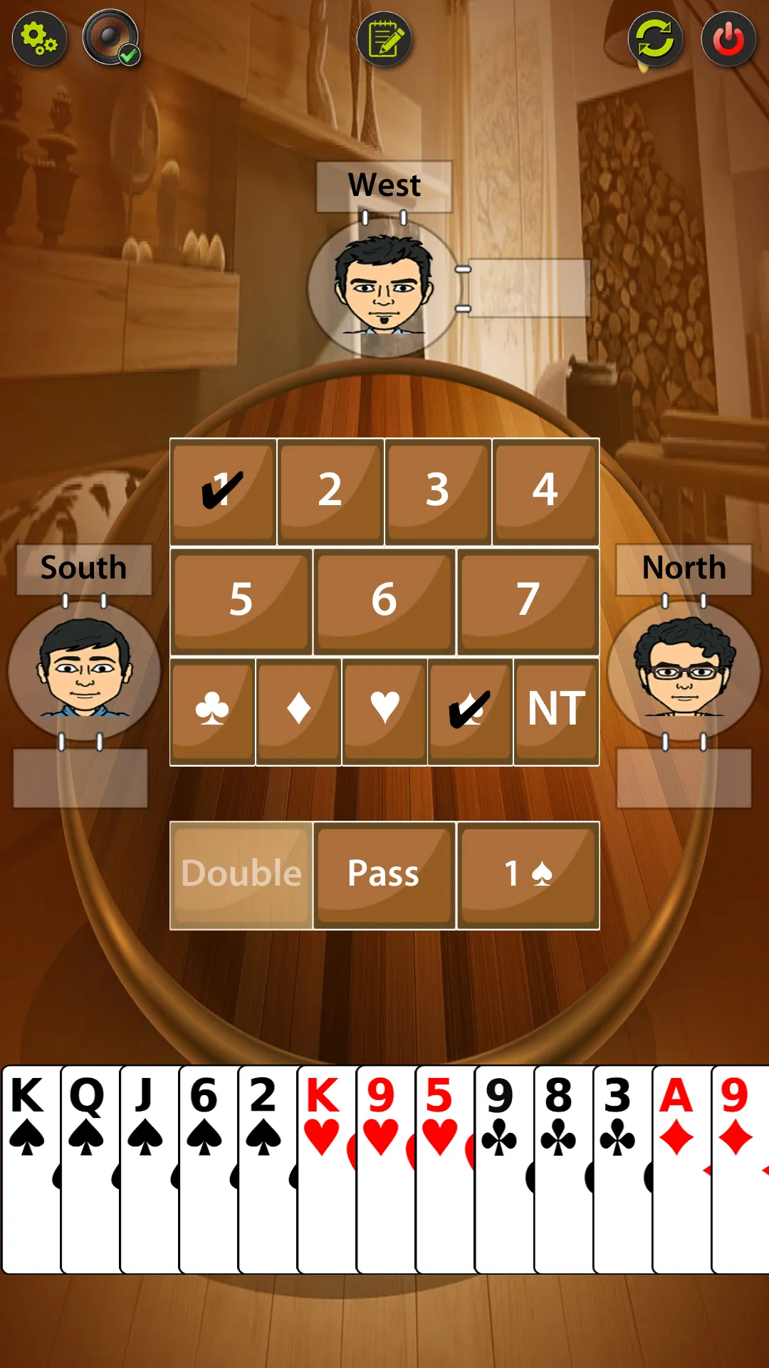 Auction Bridge & IB Card Game | Indus Appstore | Screenshot