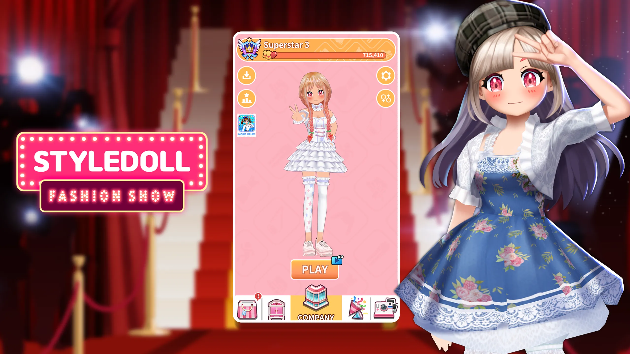 Girl-Styledoll Fashion Show | Indus Appstore | Screenshot