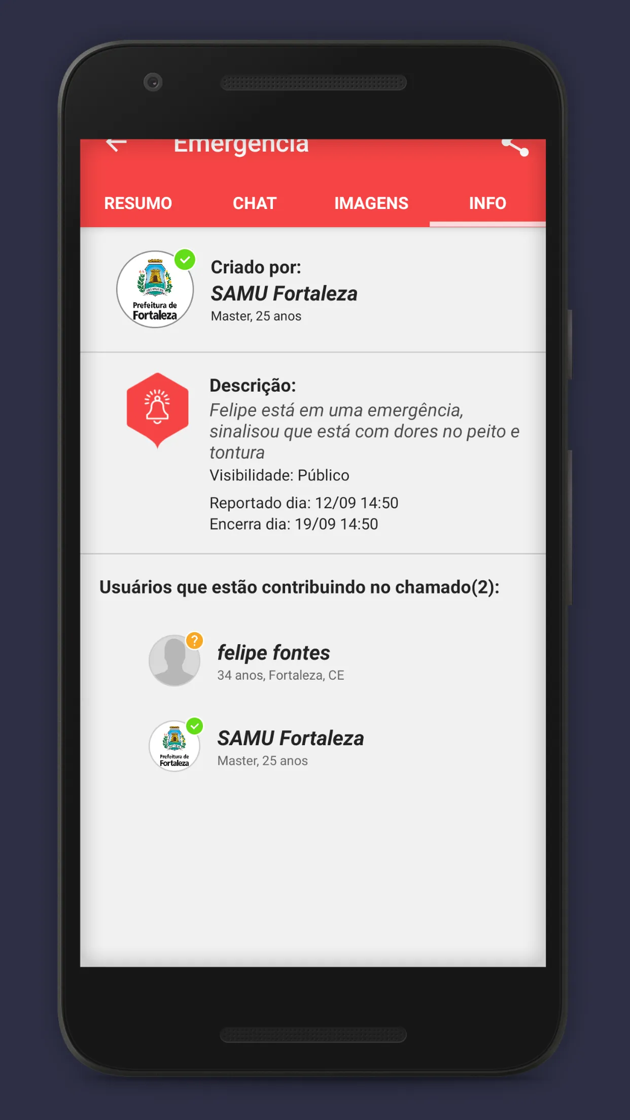 DIVOEM Emergencista Voluntário | Indus Appstore | Screenshot