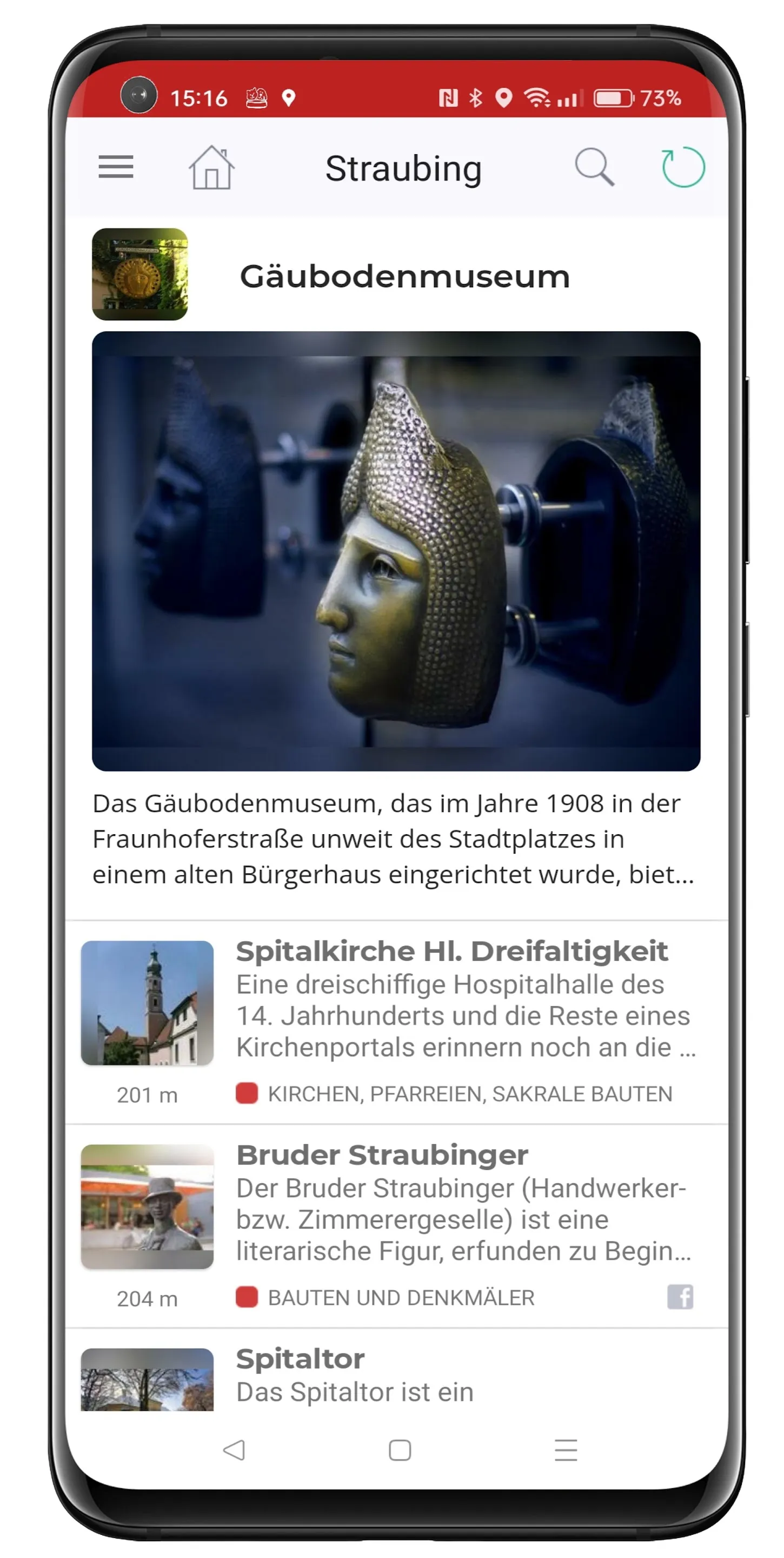 Straubing Regional | Indus Appstore | Screenshot