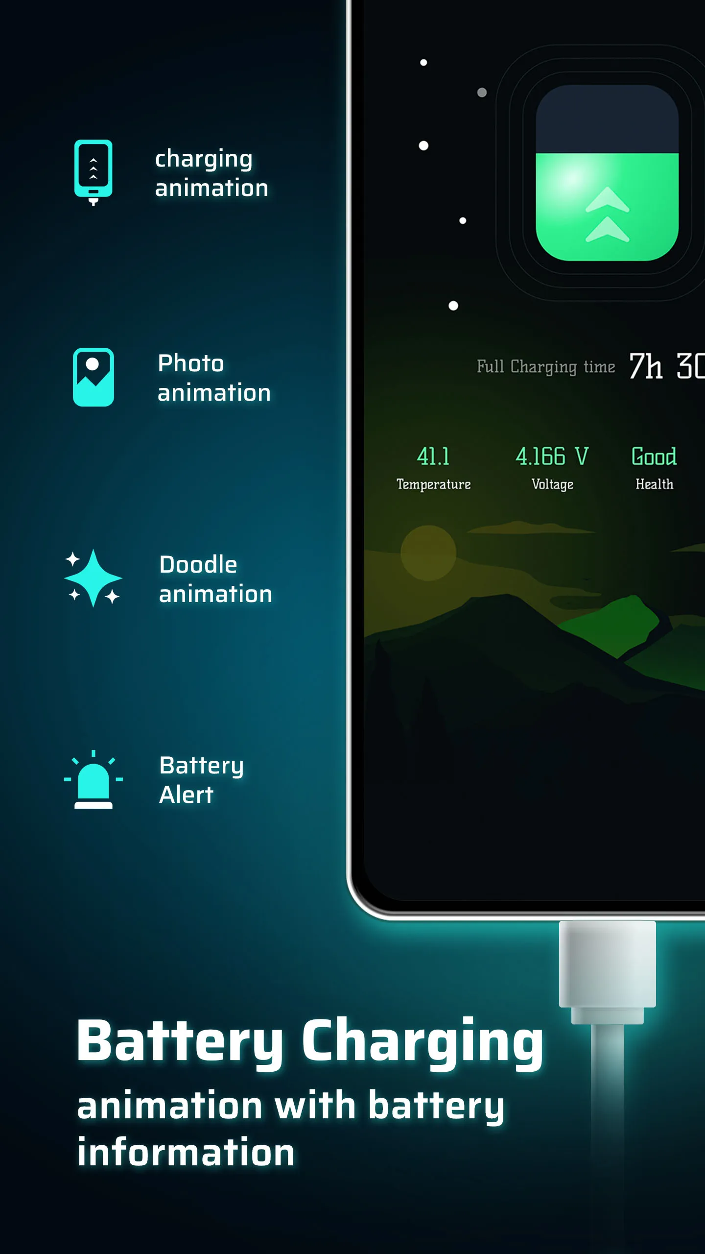 Animated Lock & Battery Charge | Indus Appstore | Screenshot