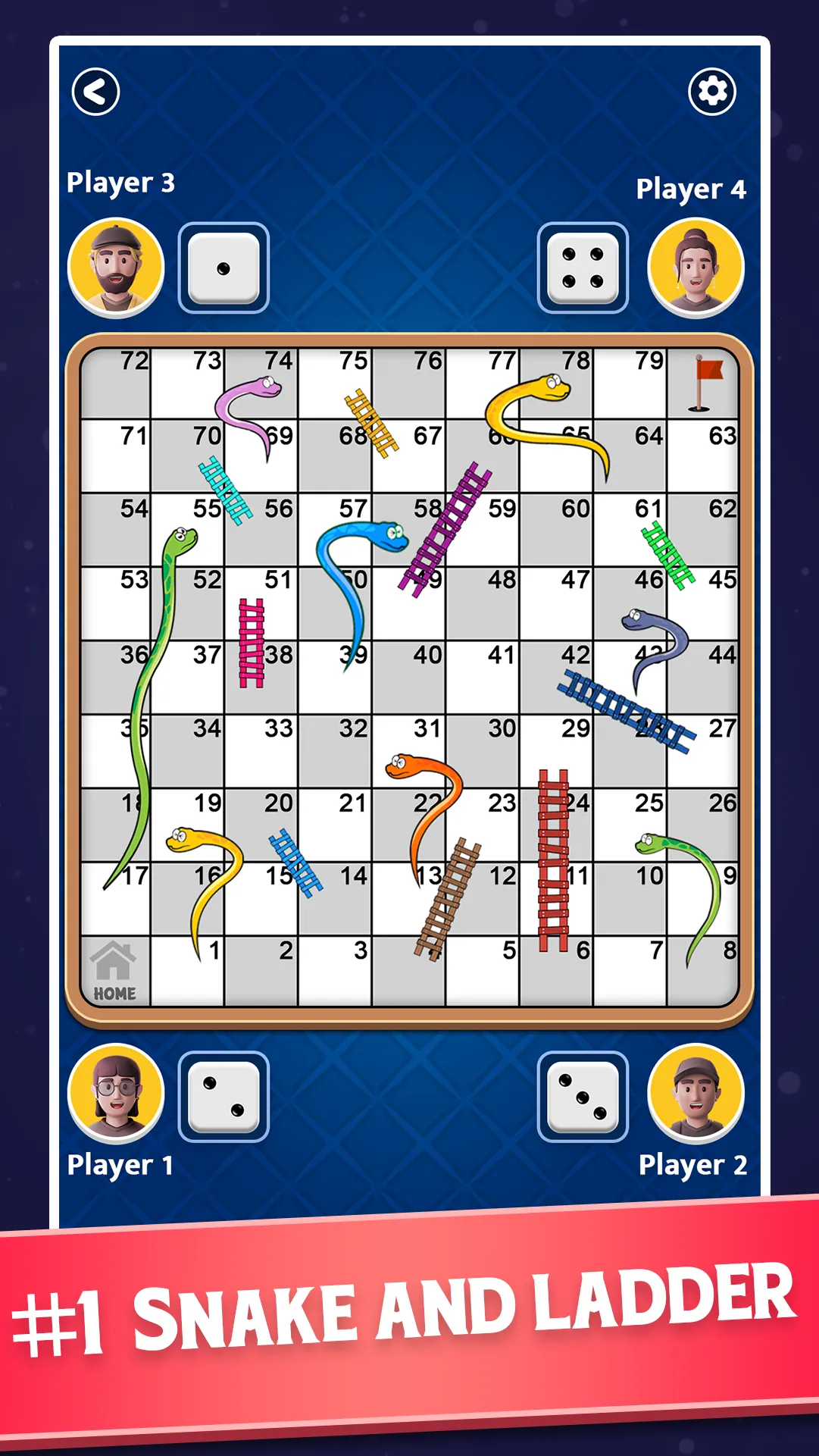 Snakes and Ladders - Ludo Game | Indus Appstore | Screenshot