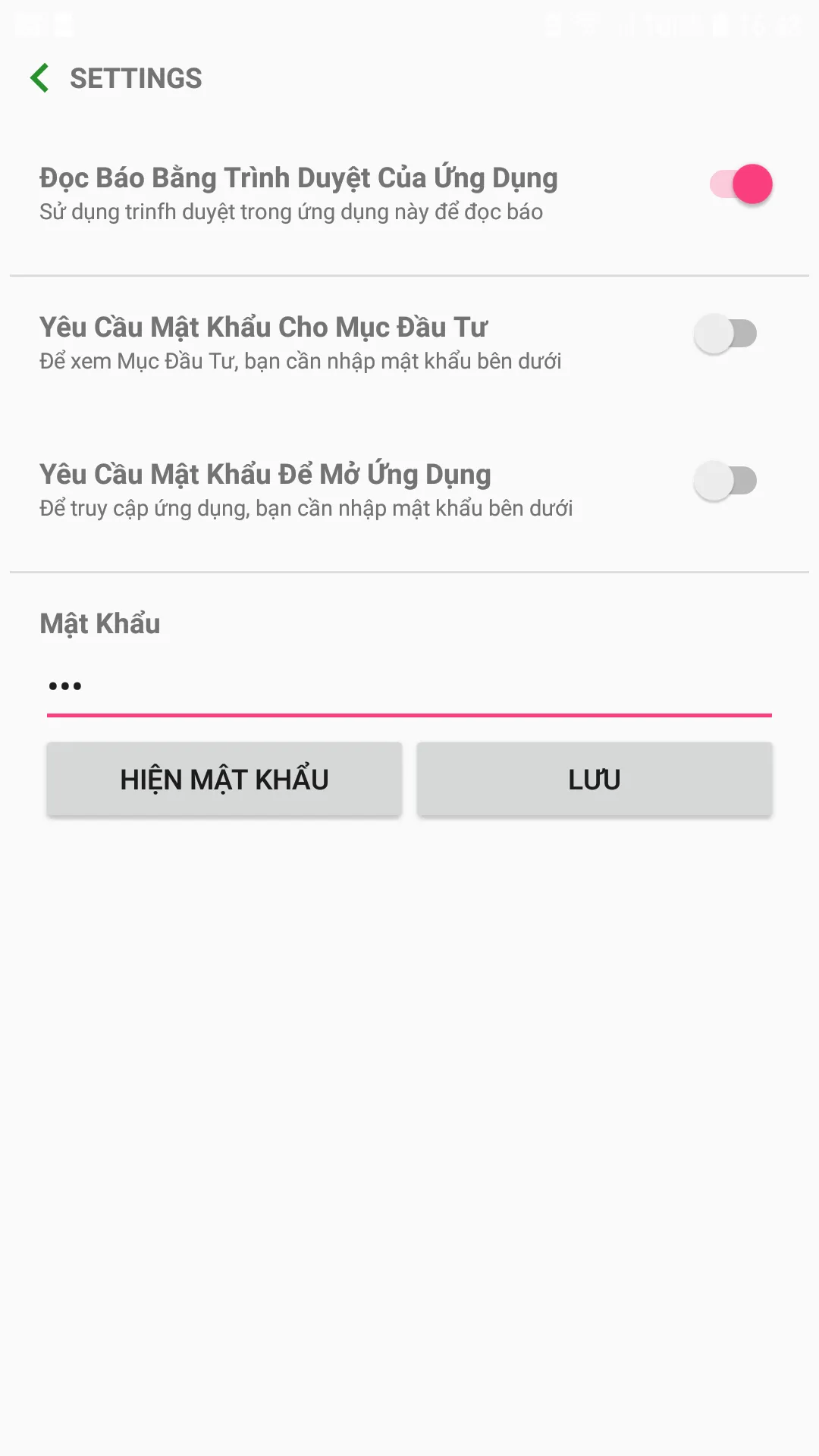 Tin Chung Khoan | Indus Appstore | Screenshot