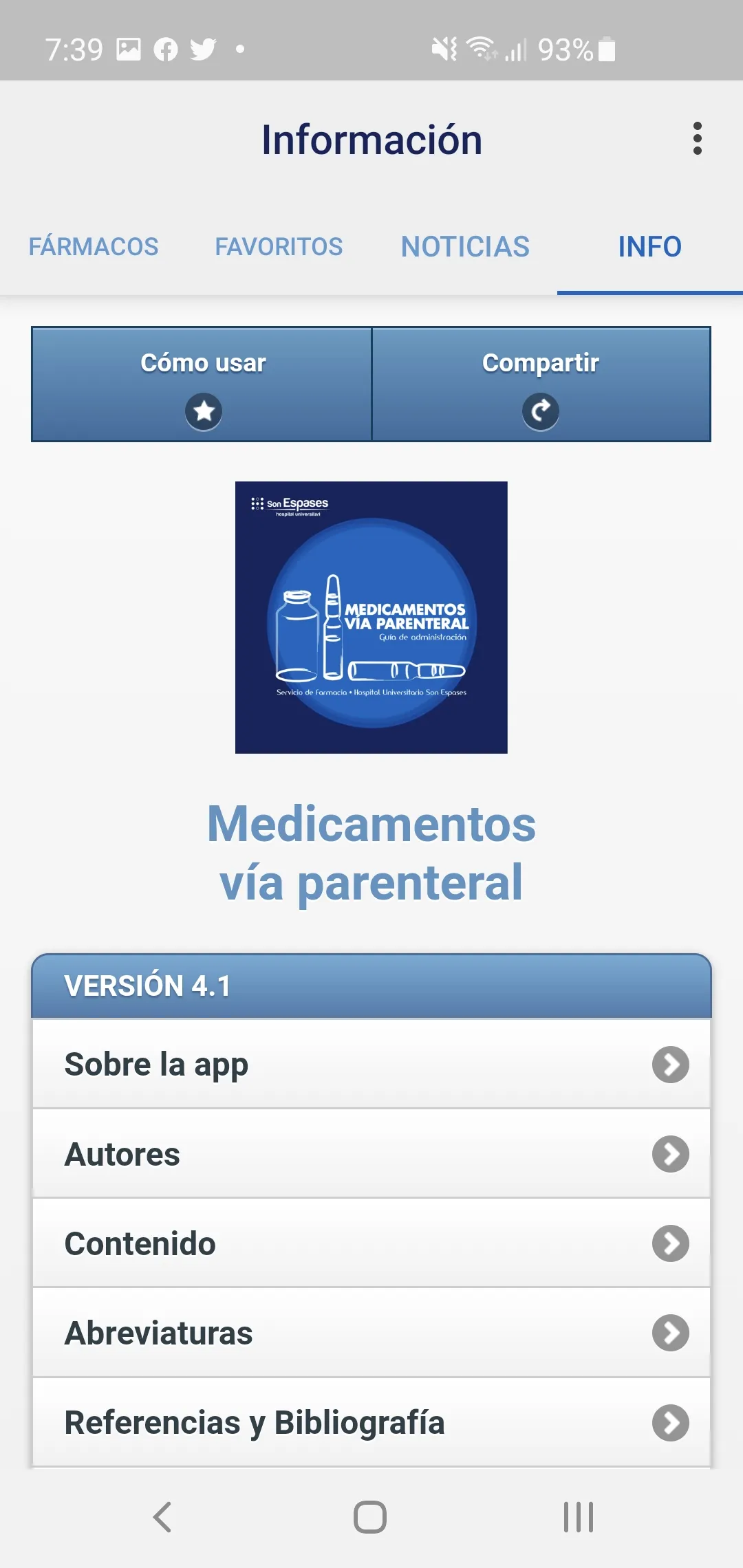 Medicamentos vía parenteral | Indus Appstore | Screenshot