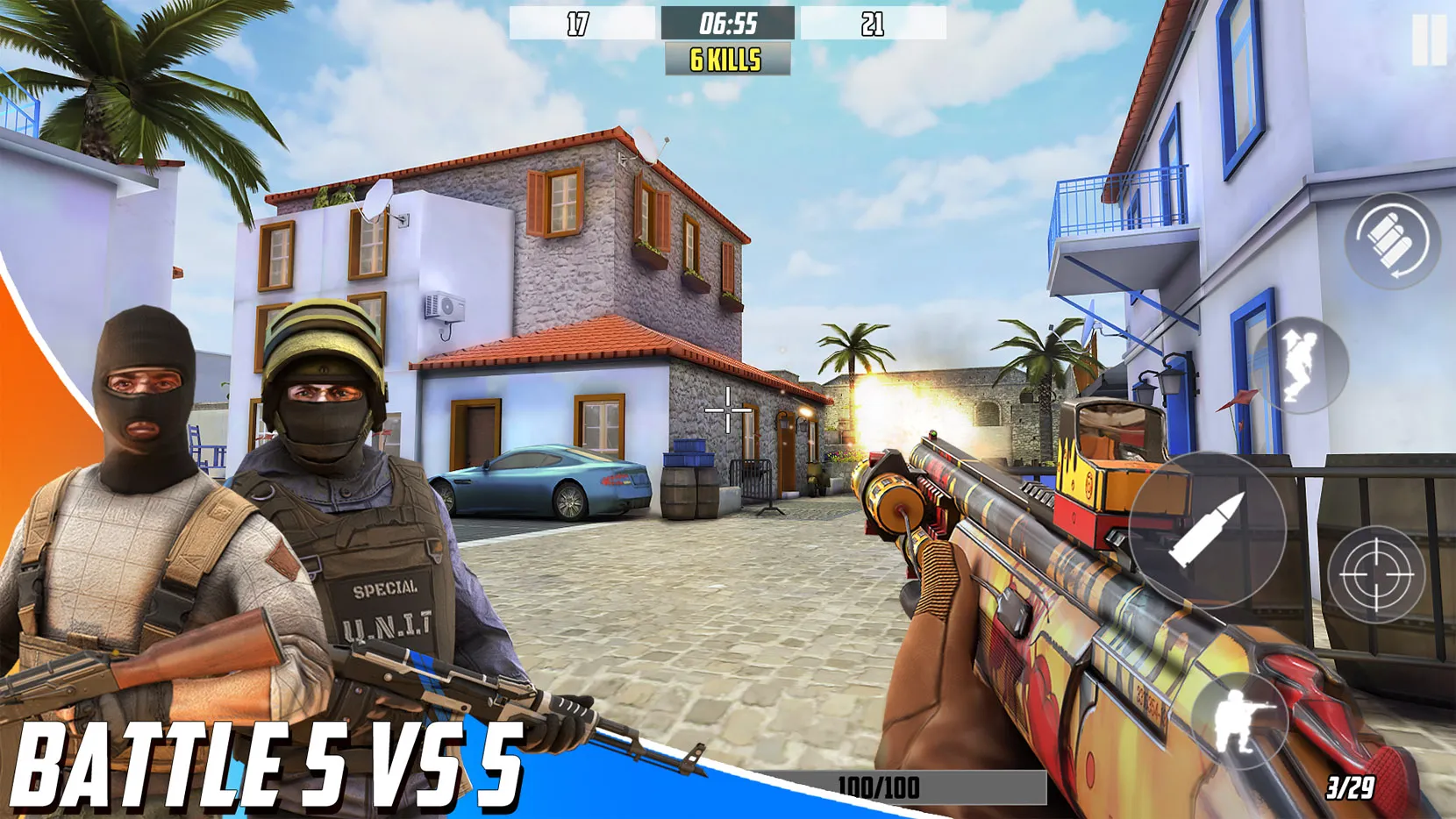 Hazmob: FPS Gun Shooting Games | Indus Appstore | Screenshot