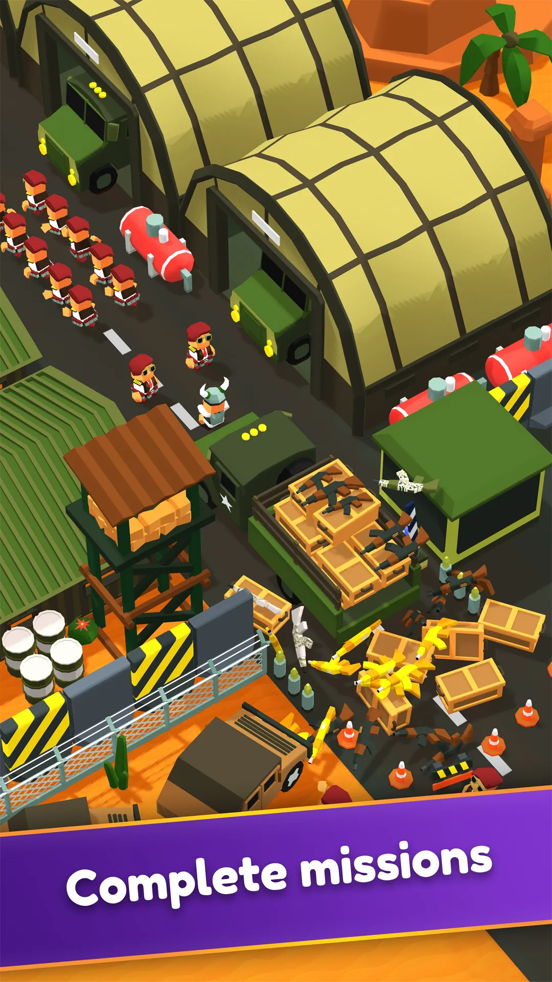 Army Store Tycoon: Idle Base | Indus Appstore | Screenshot