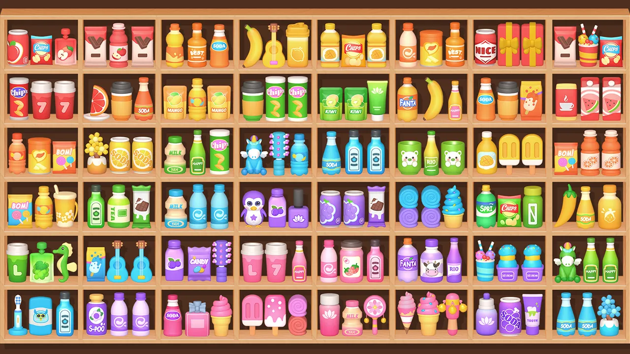 Sort Fever:3D Goods Match | Indus Appstore | Screenshot