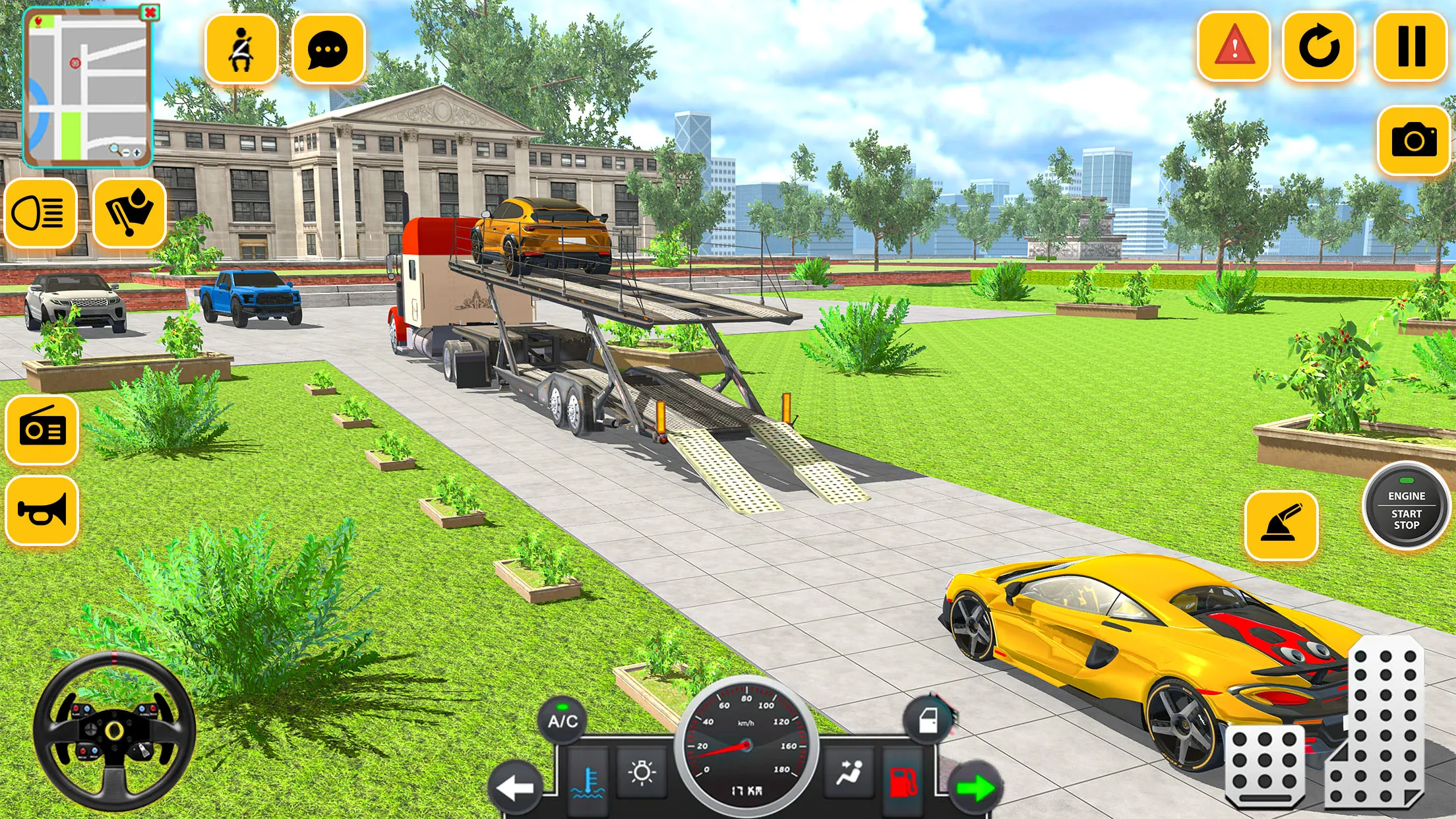 Trailer Truck Car Transporter | Indus Appstore | Screenshot