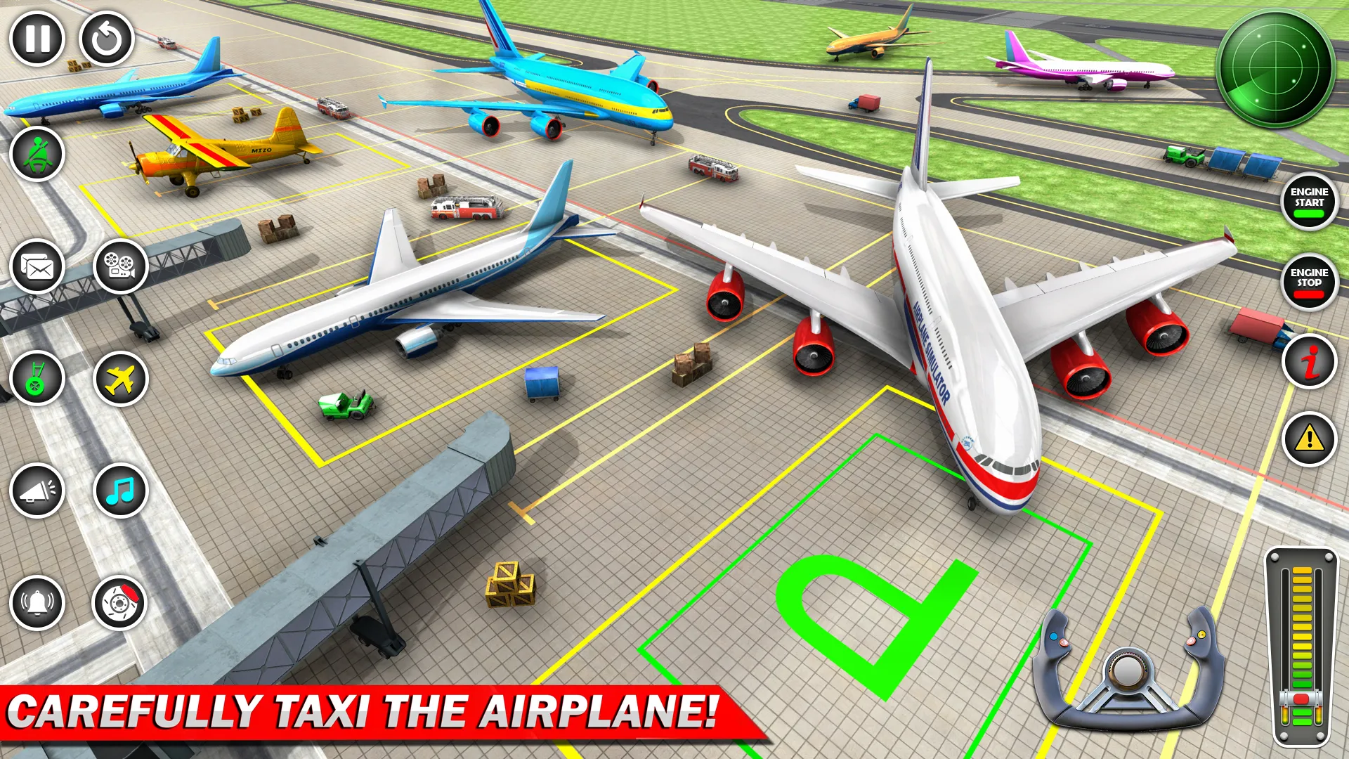 Airplane Games: Flight Sim 3D | Indus Appstore | Screenshot