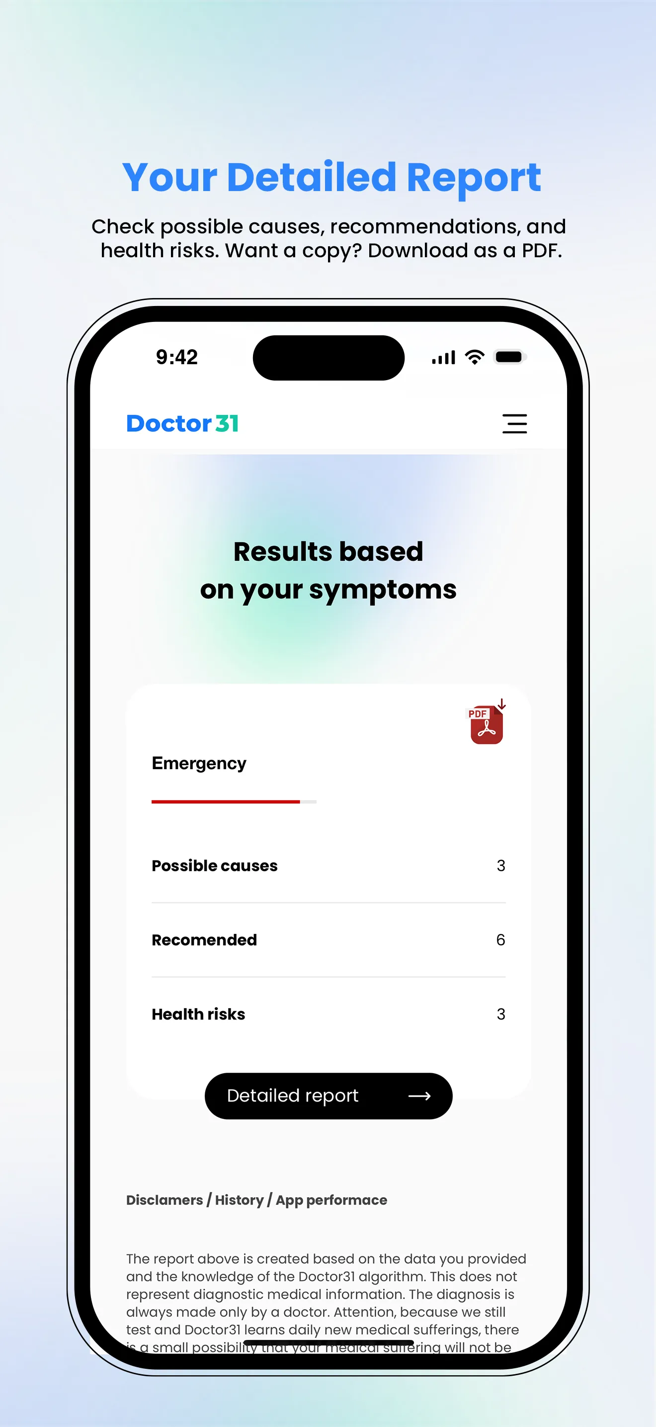 Doctor31 - Symptom Checker | Indus Appstore | Screenshot