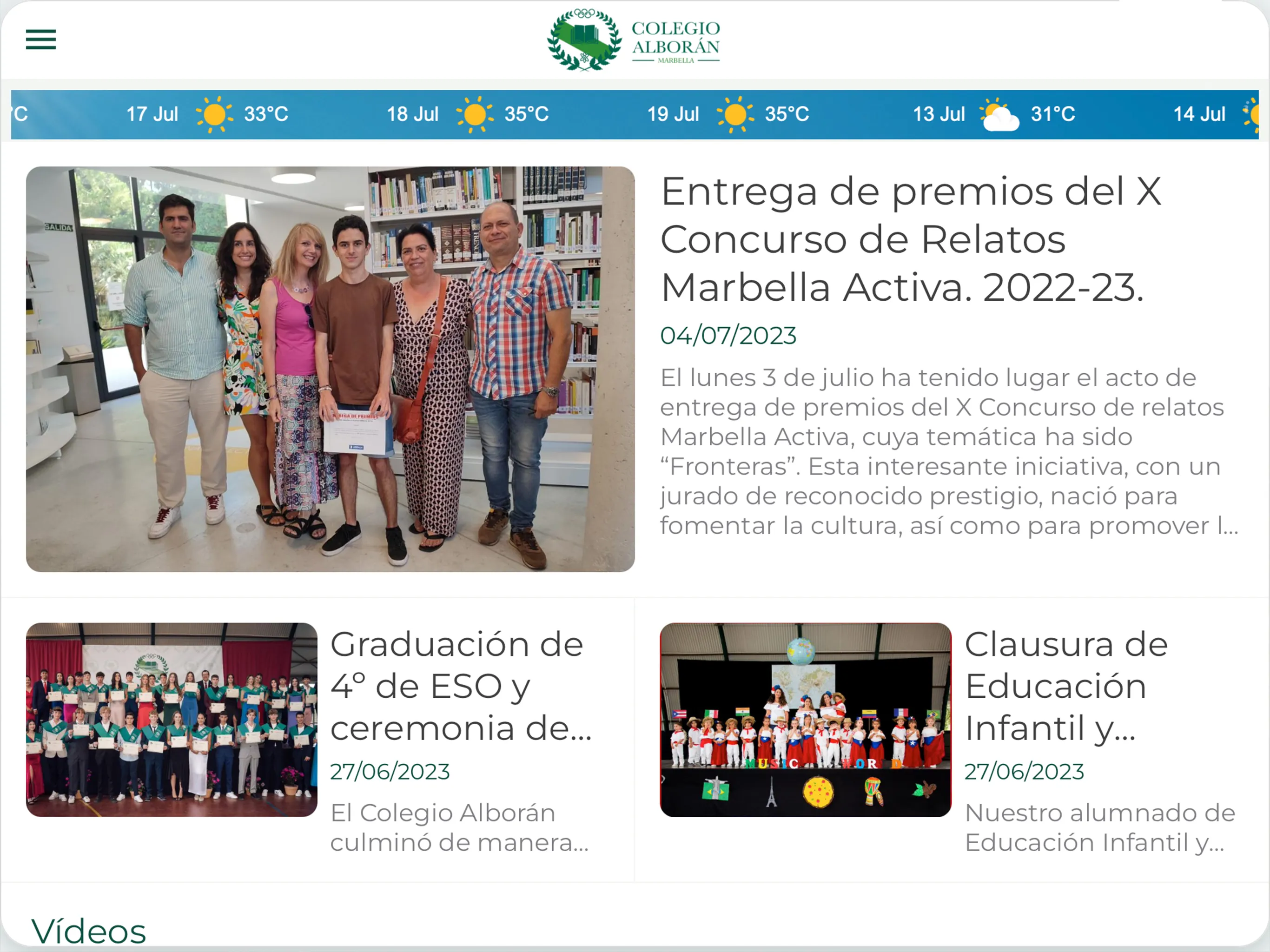 Colegio Alborán | Indus Appstore | Screenshot