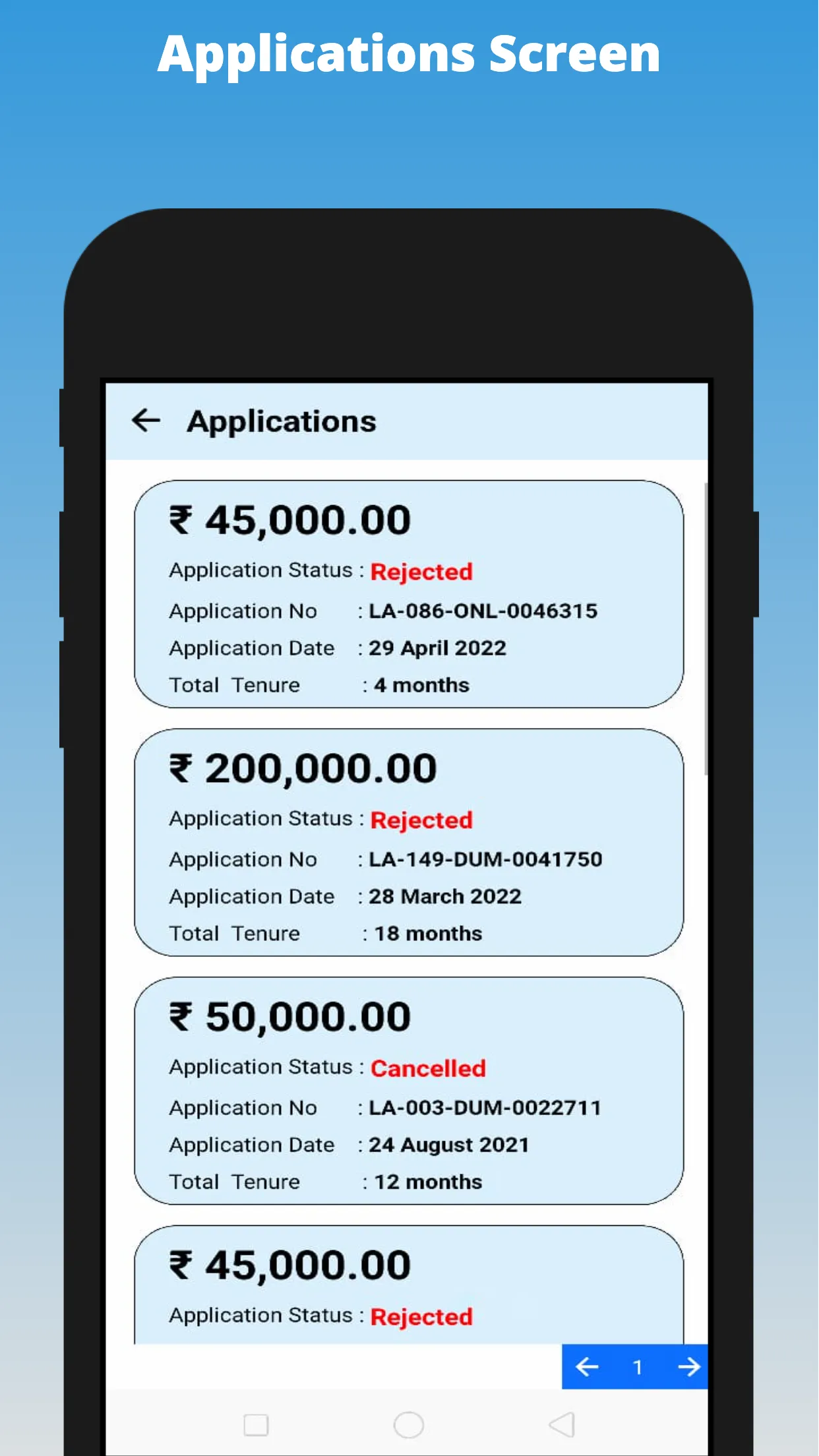 Techfino Customer | Indus Appstore | Screenshot