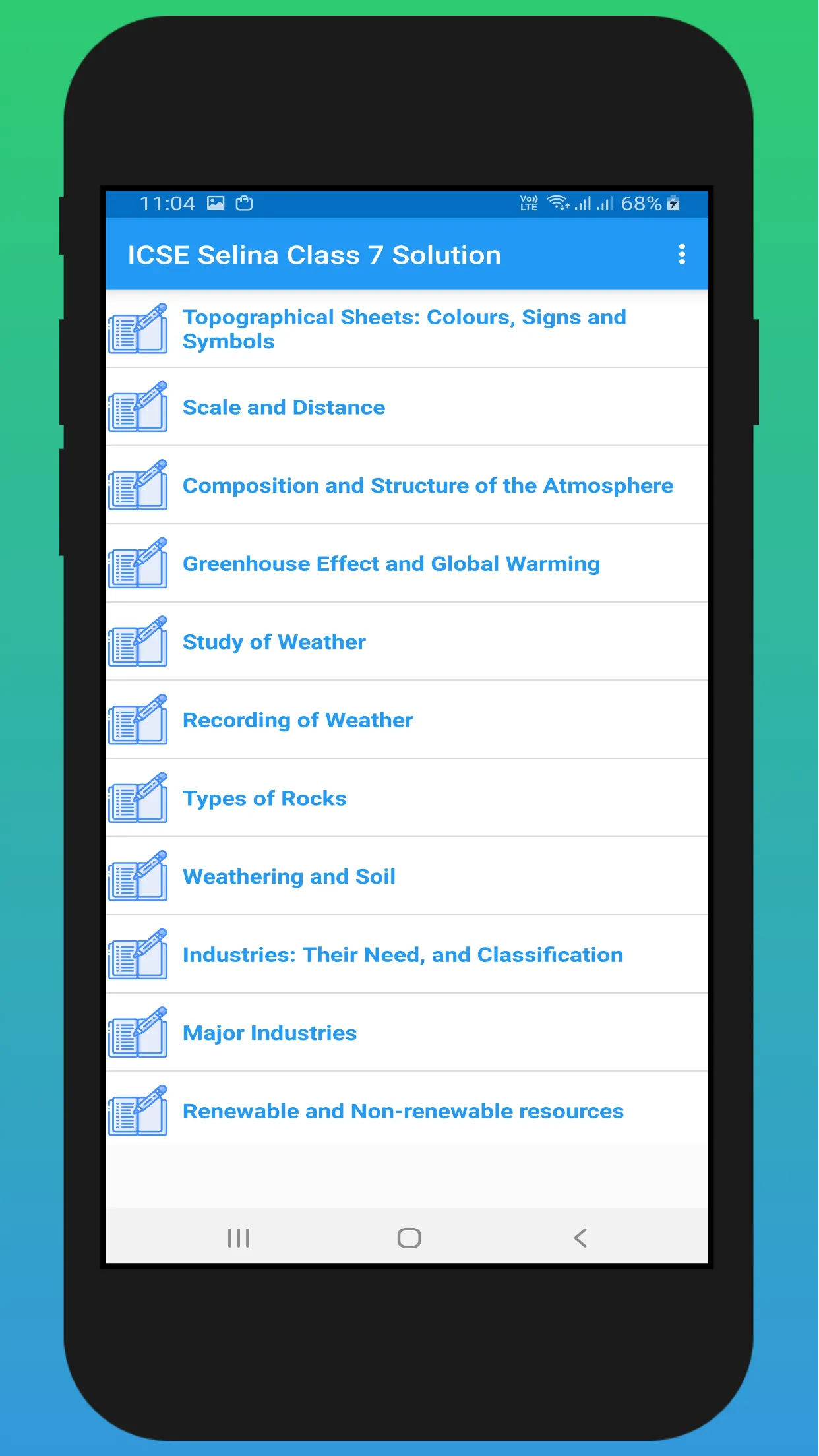 ICSE Selina Class 7 Solutions | Indus Appstore | Screenshot