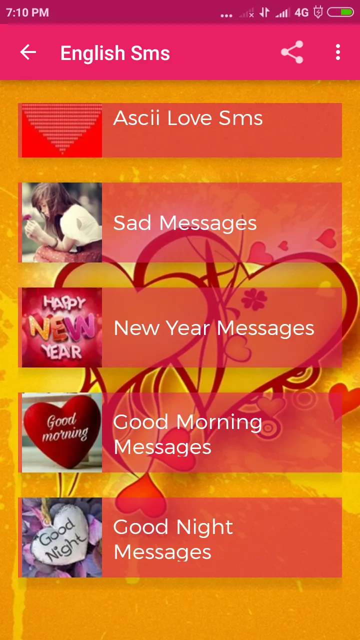 Love Sms Messages 2024 | Indus Appstore | Screenshot