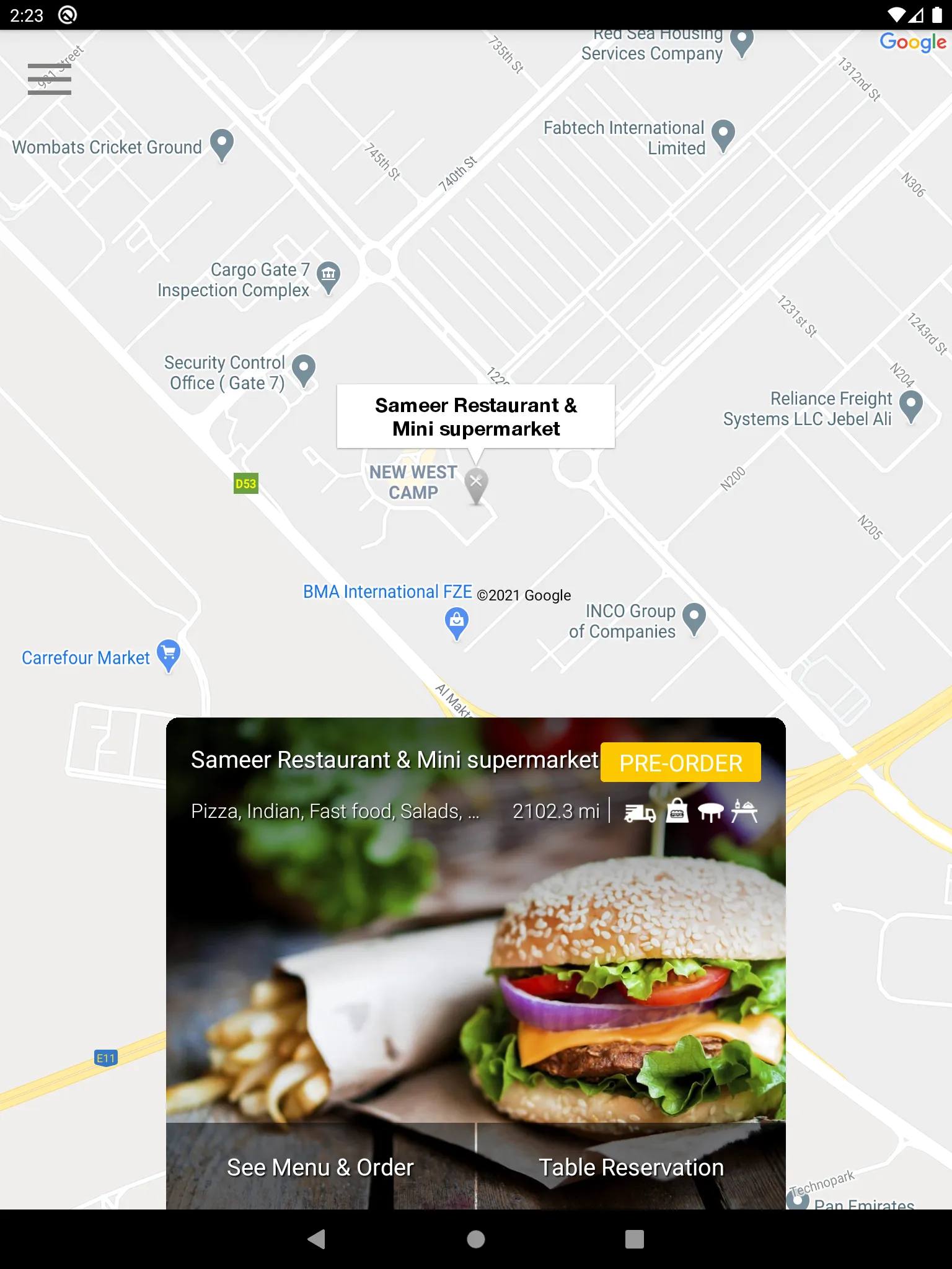 Sameerrestaurant | Indus Appstore | Screenshot