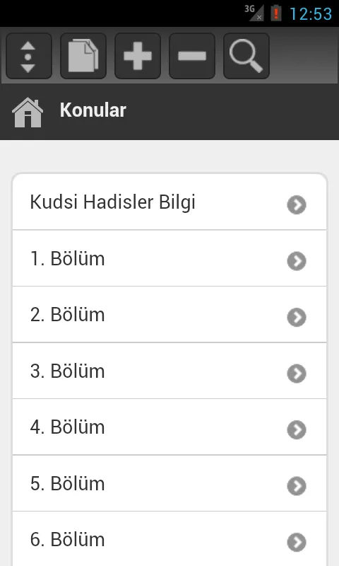 Kudsi Hadisler | Indus Appstore | Screenshot