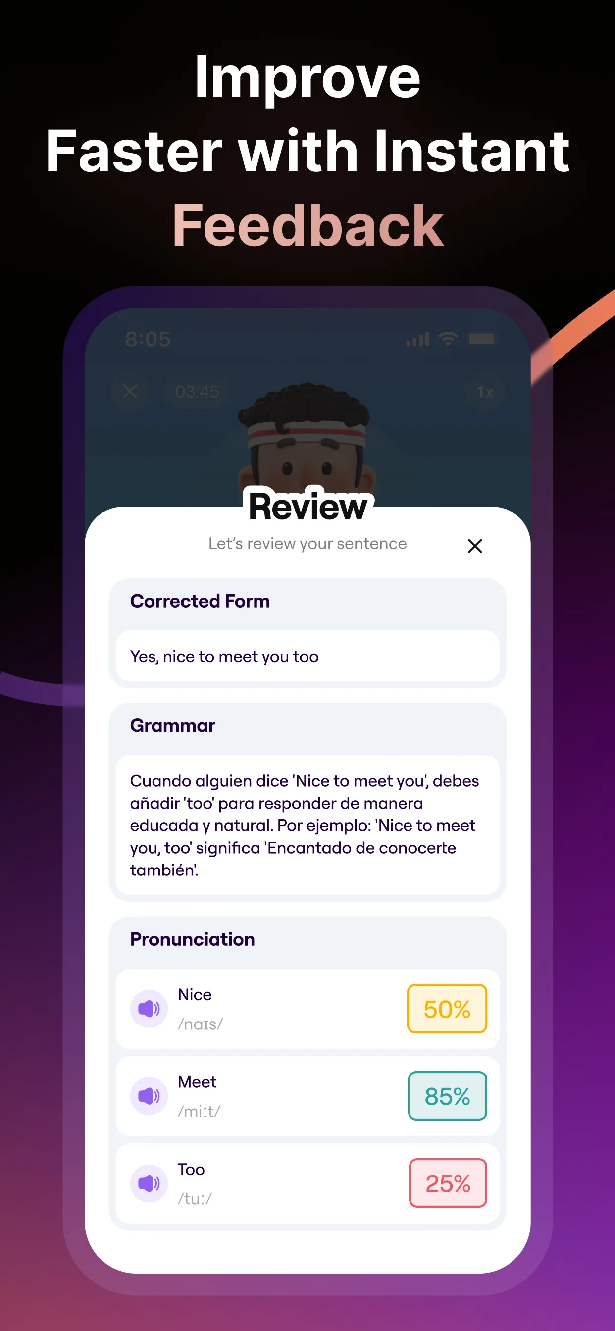 LunaSpeak: AI Speaking Coach | Indus Appstore | Screenshot