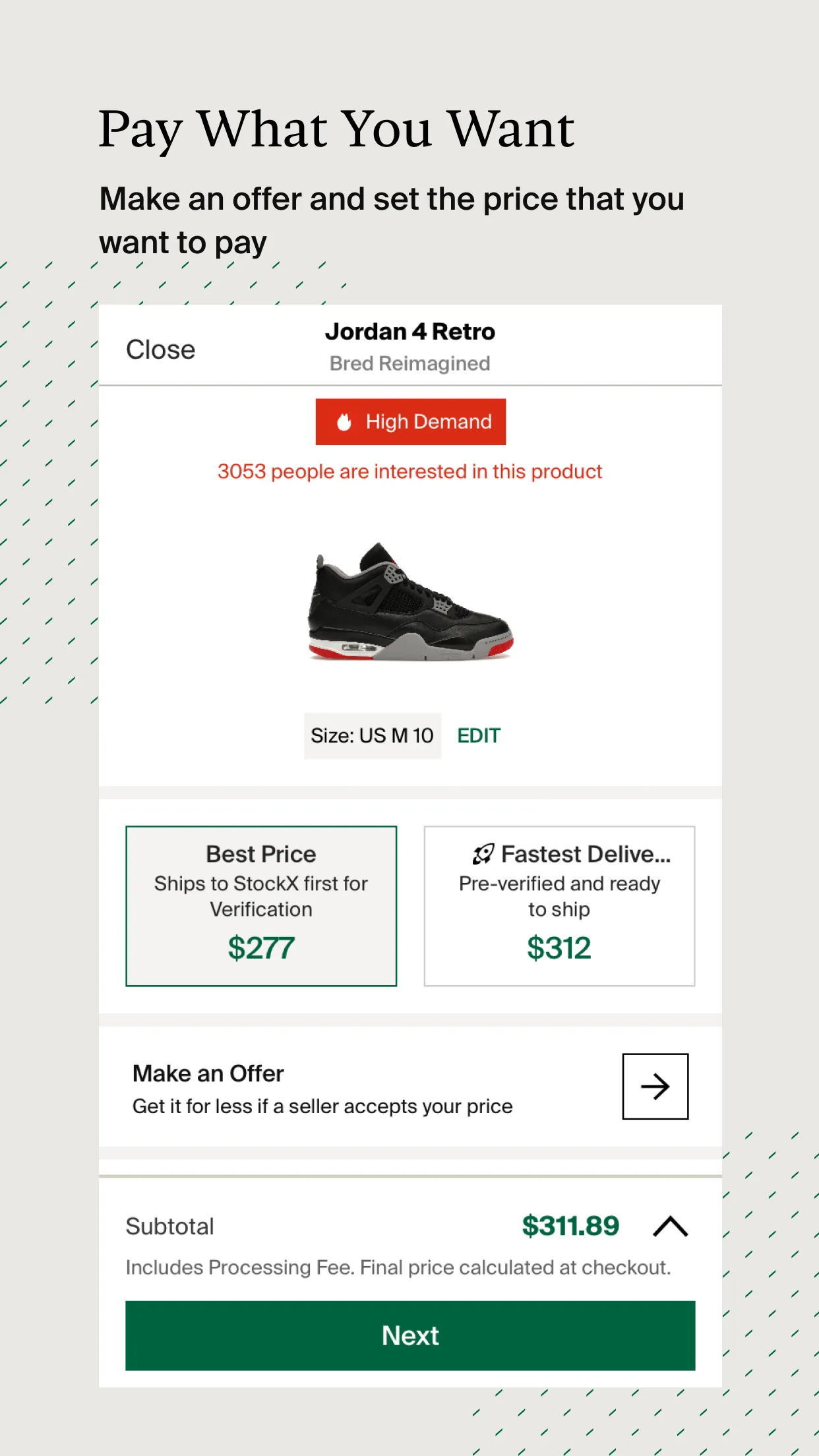 StockX - Sneakers and Apparel | Indus Appstore | Screenshot