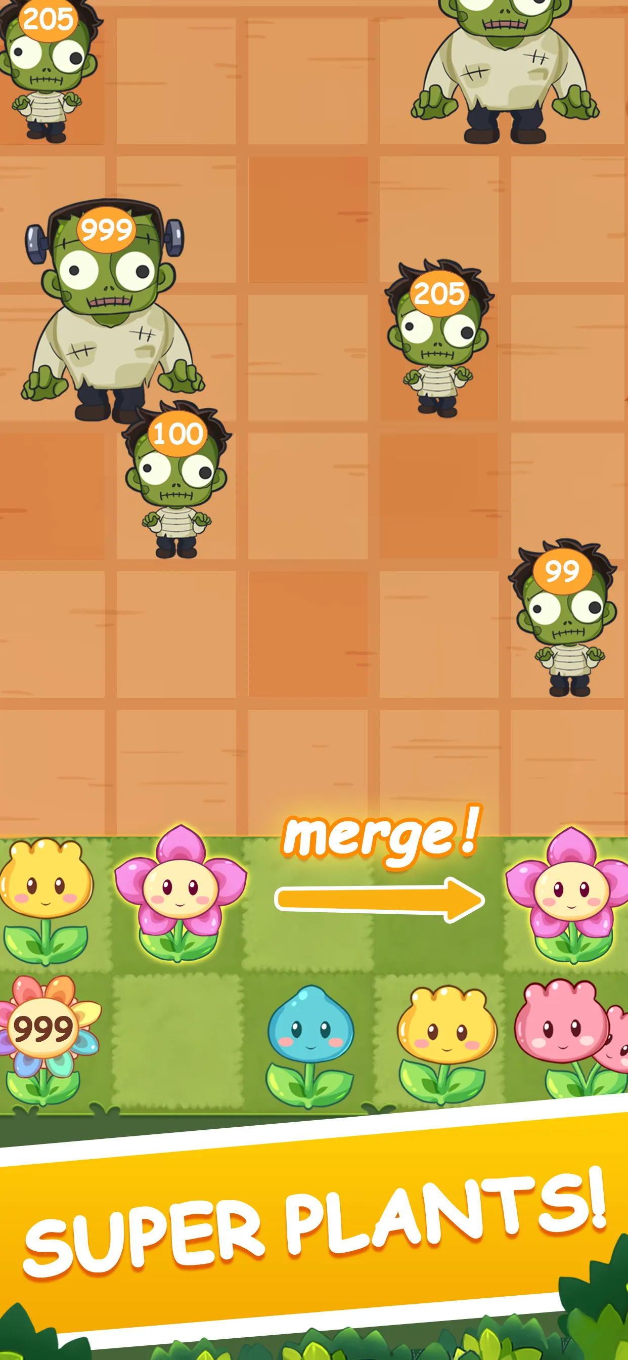 Merge Flowers - Addictive TD | Indus Appstore | Screenshot