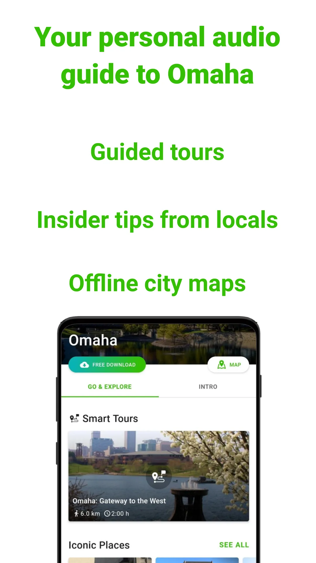 Omaha Tour Guide:SmartGuide | Indus Appstore | Screenshot