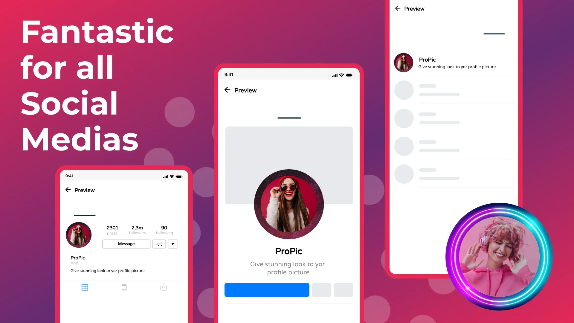 Profile Picture Border Frame | Indus Appstore | Screenshot