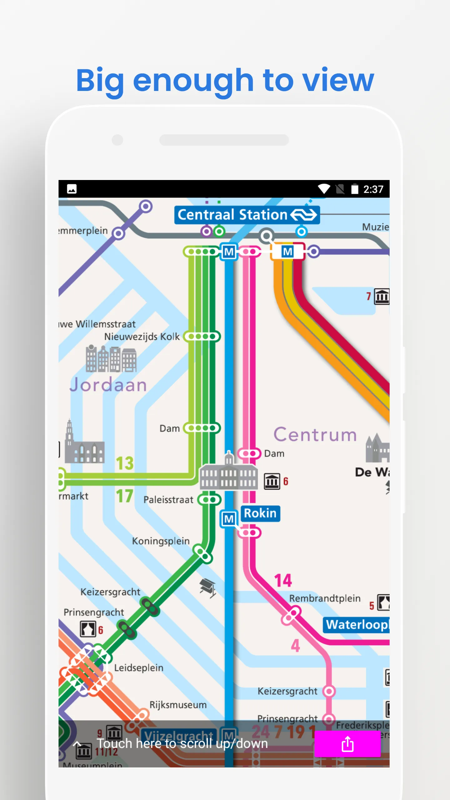 Amsterdam Metro Rail GVB Guide | Indus Appstore | Screenshot