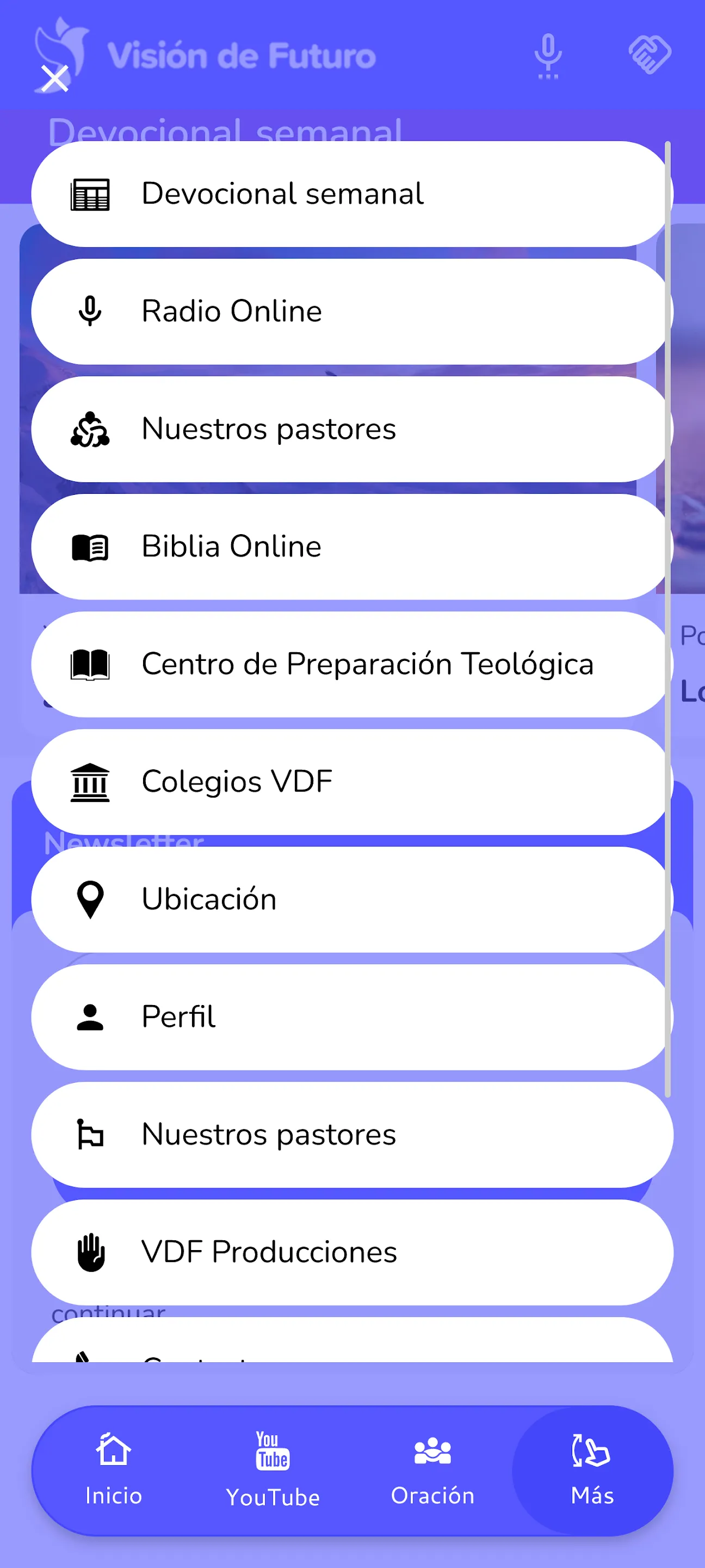 Visión de Futuro | Indus Appstore | Screenshot