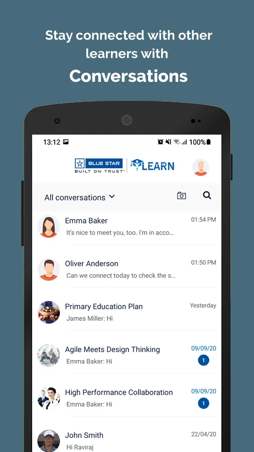 iLearn - Blue Star LMS | Indus Appstore | Screenshot