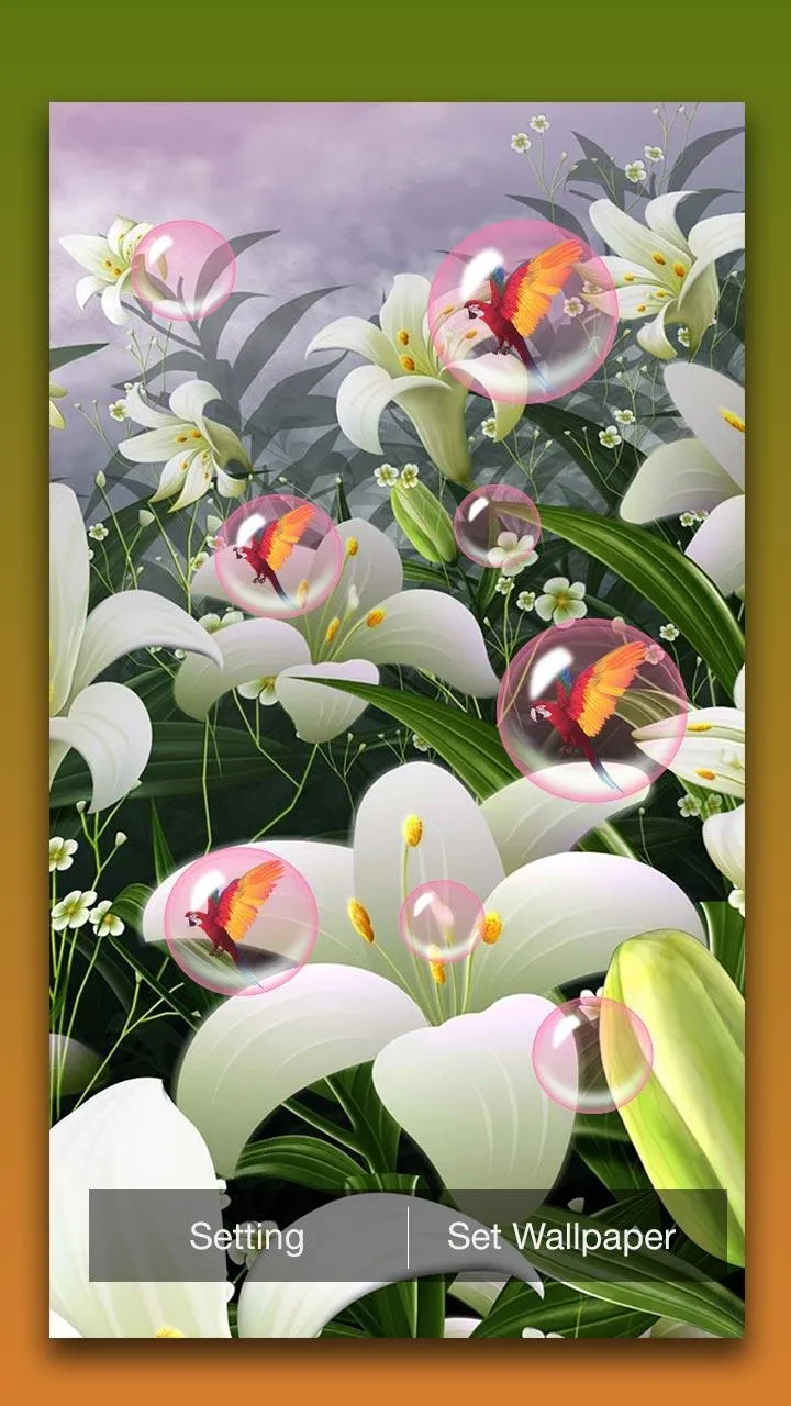 Lily Live Wallpaper | Indus Appstore | Screenshot