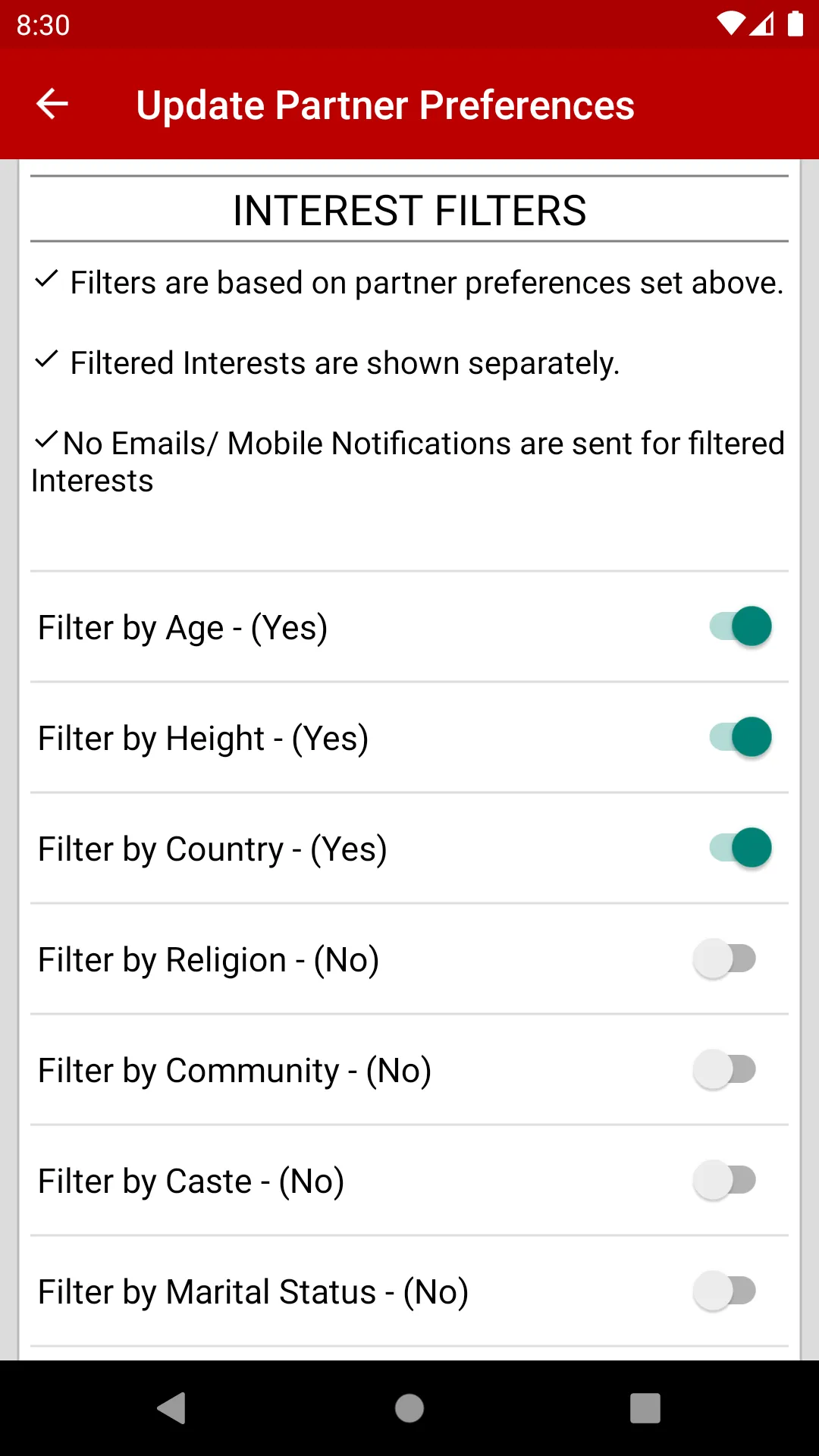 Matrimony App by Vivaah.com | Indus Appstore | Screenshot