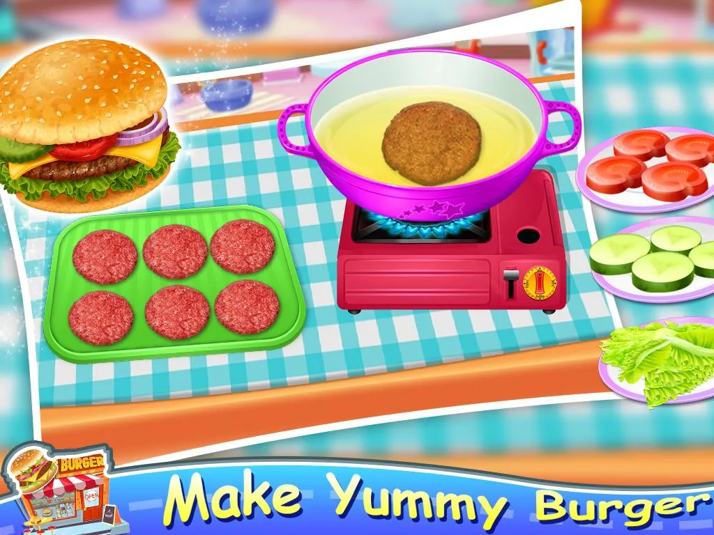 Pizza Burger - Cooking Games | Indus Appstore | Screenshot