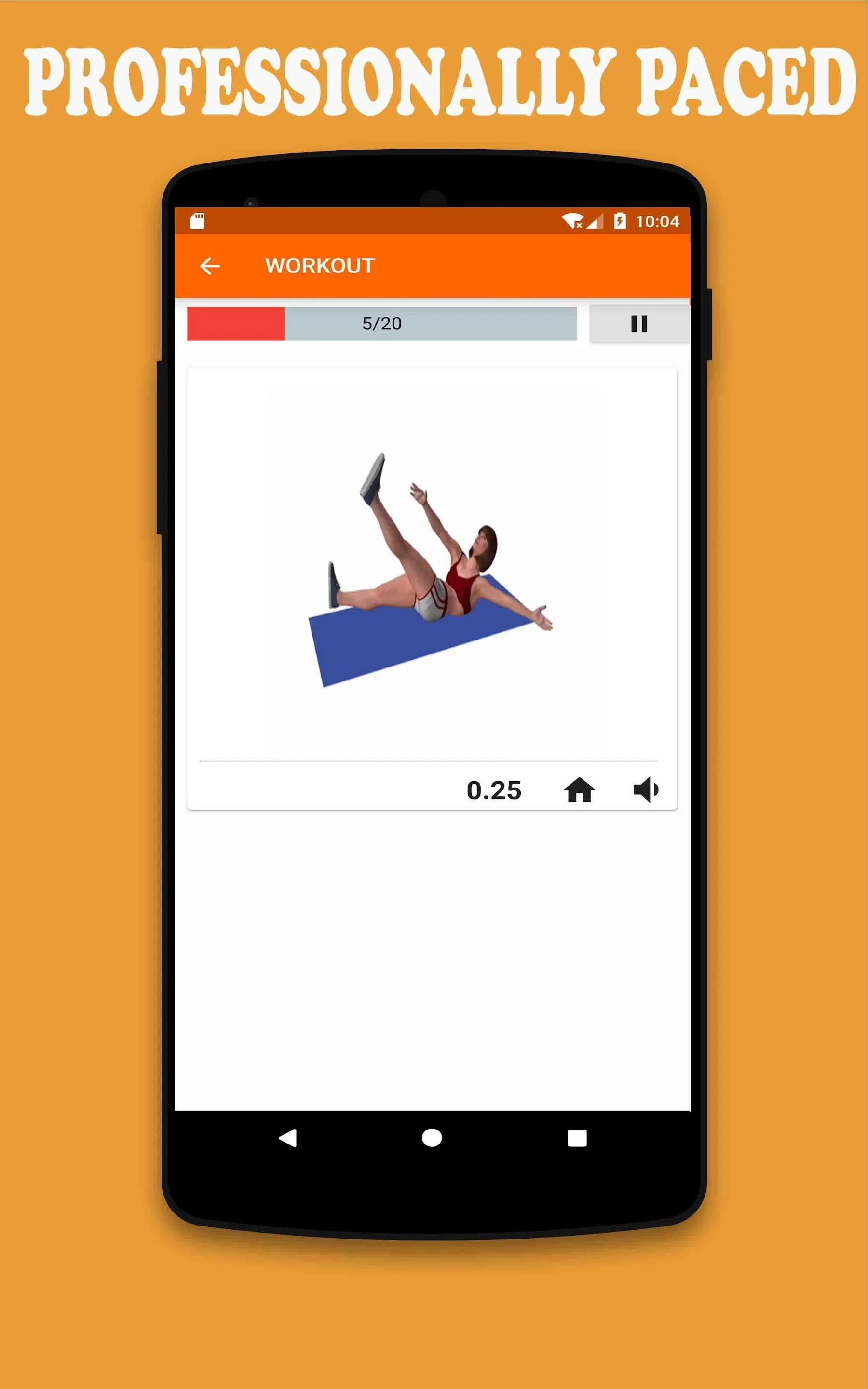 Small waist workout, hourglass | Indus Appstore | Screenshot