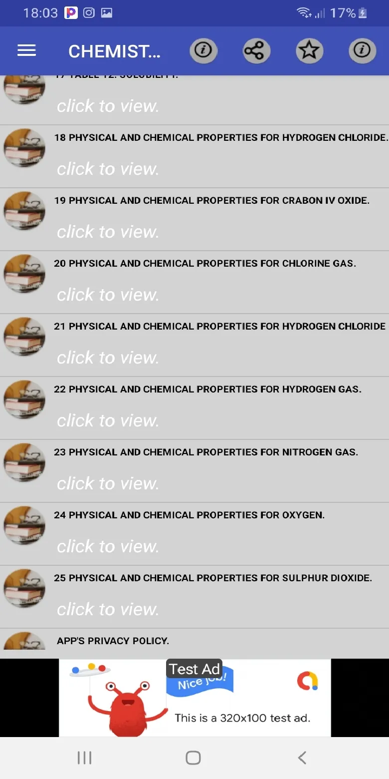 Chemistry: form 1 - 4 practica | Indus Appstore | Screenshot