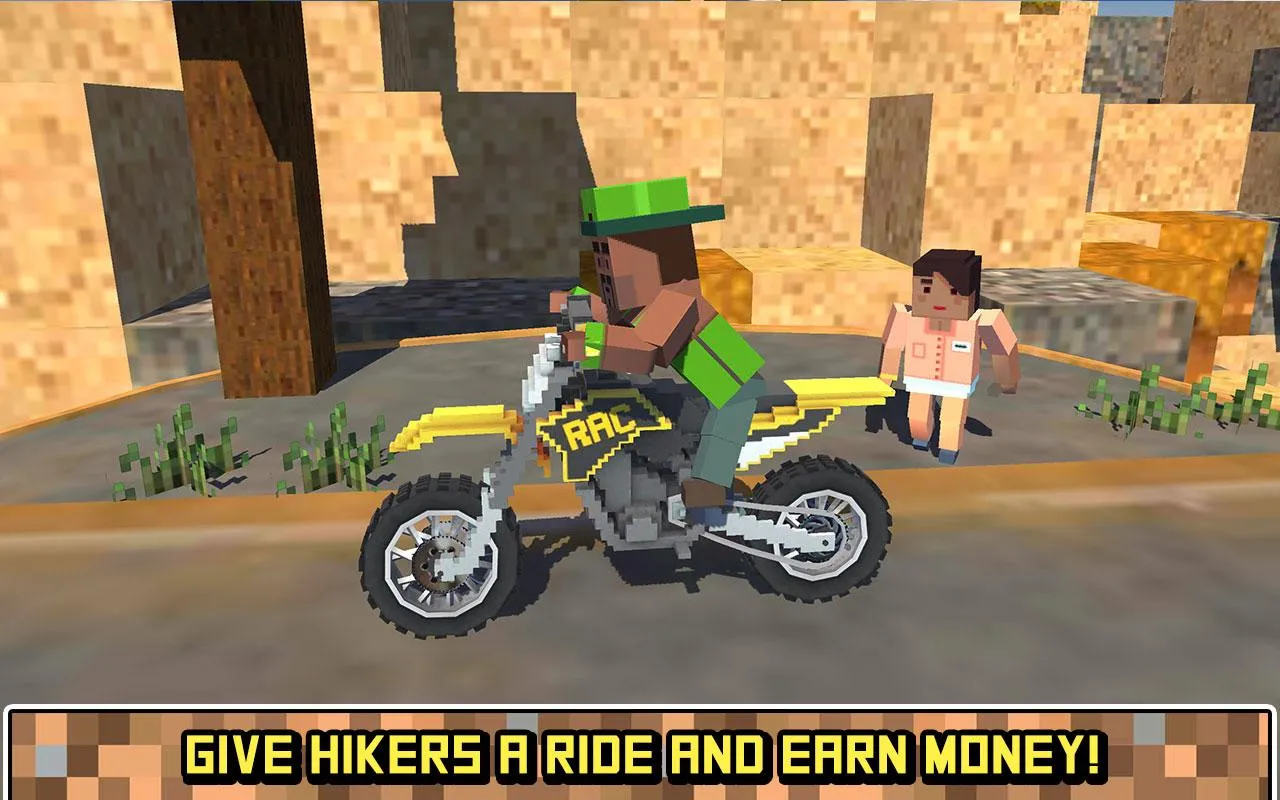 Blocky Motorbike Summer Breeze | Indus Appstore | Screenshot