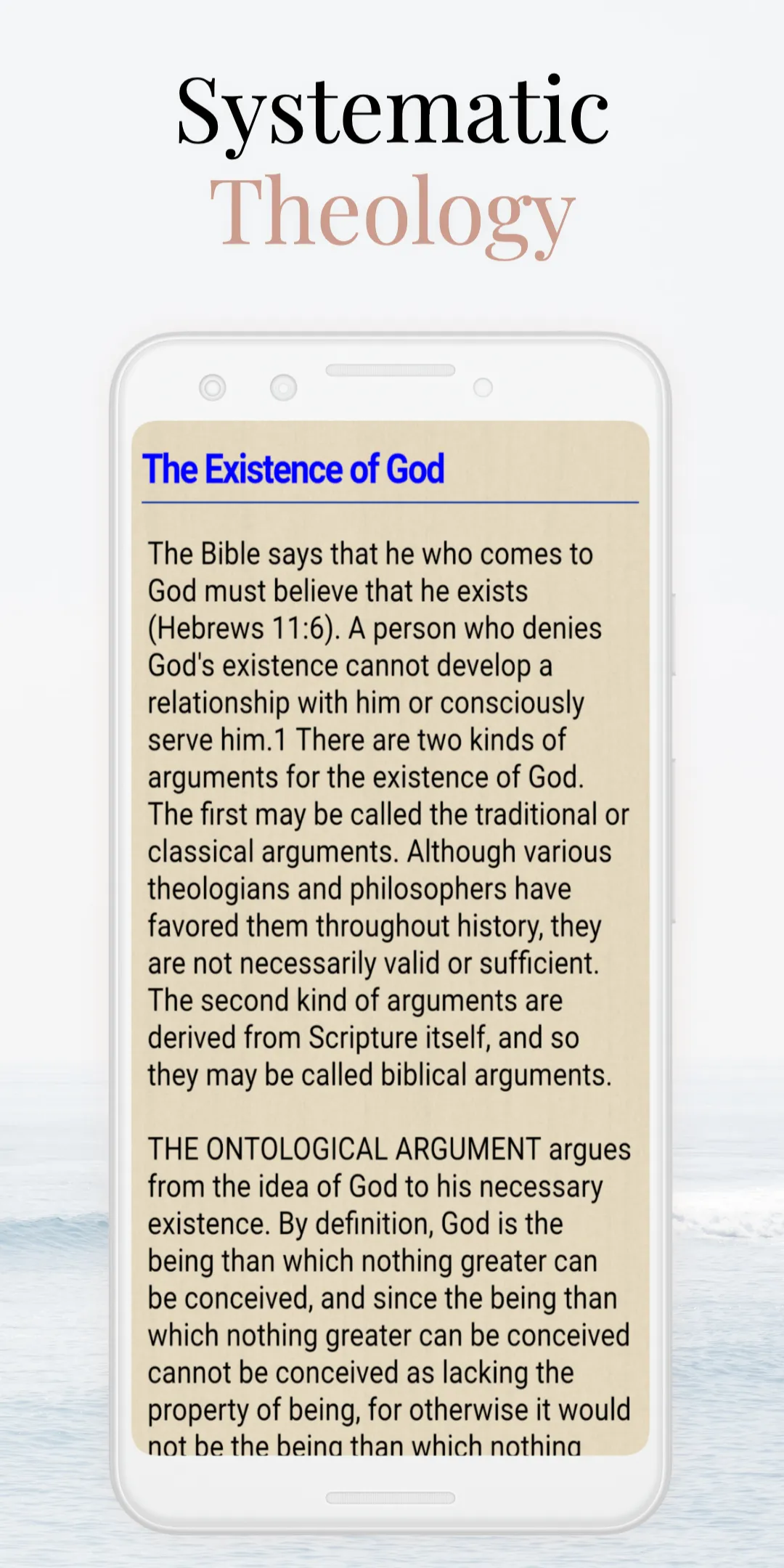 Systematic theology Bible | Indus Appstore | Screenshot