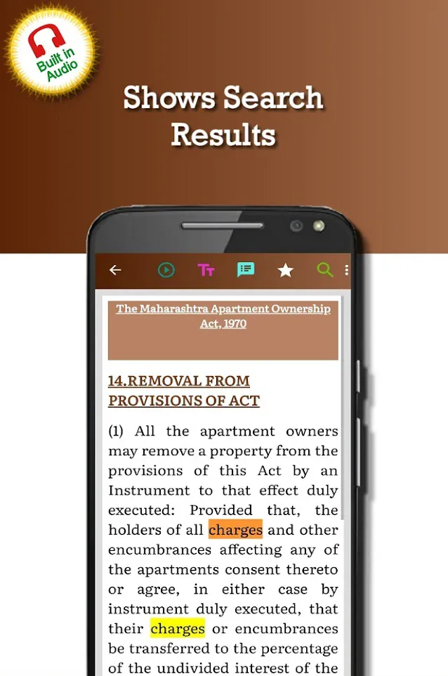 Maharashtra Apartment Ownership Act 1970 | Indus Appstore | Screenshot