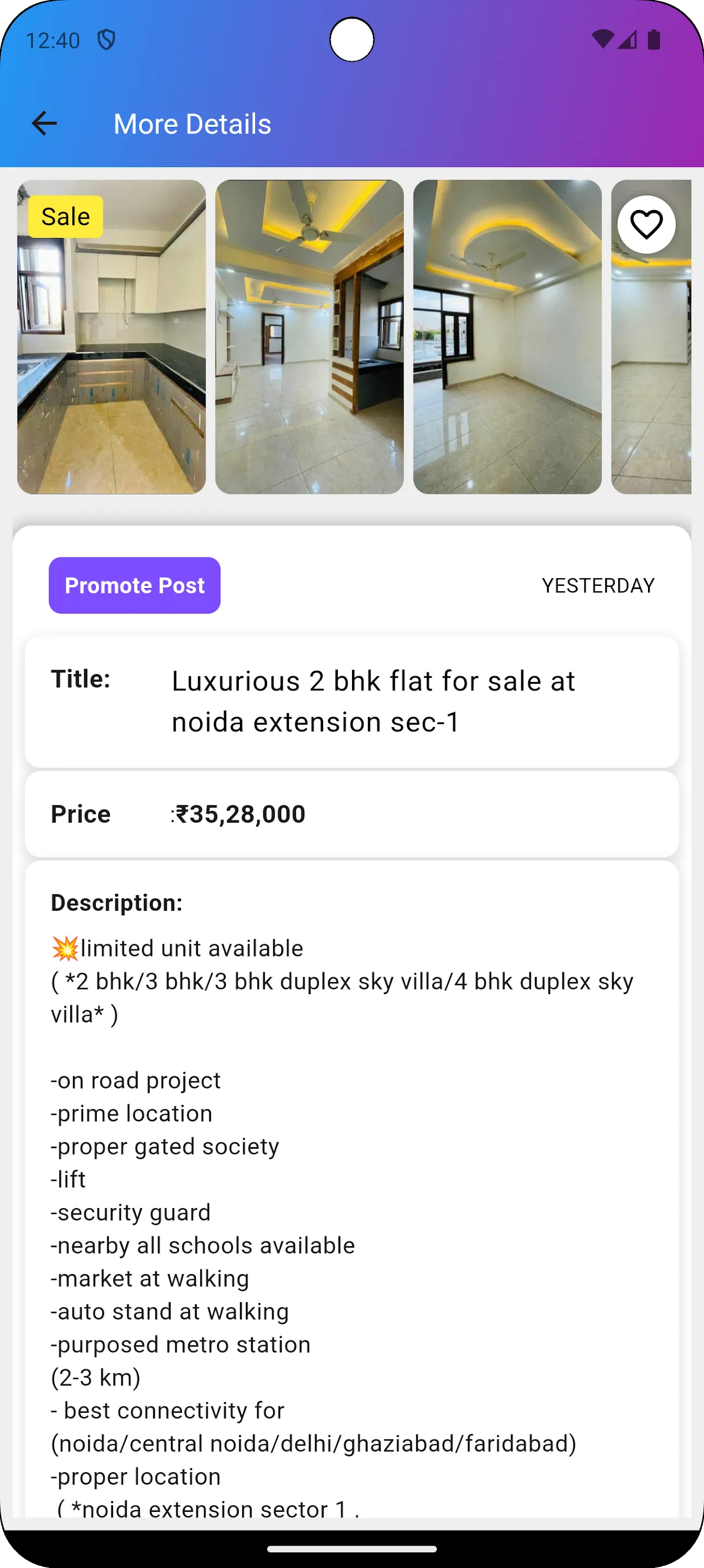 Propertify - Real Estate Bay | Indus Appstore | Screenshot