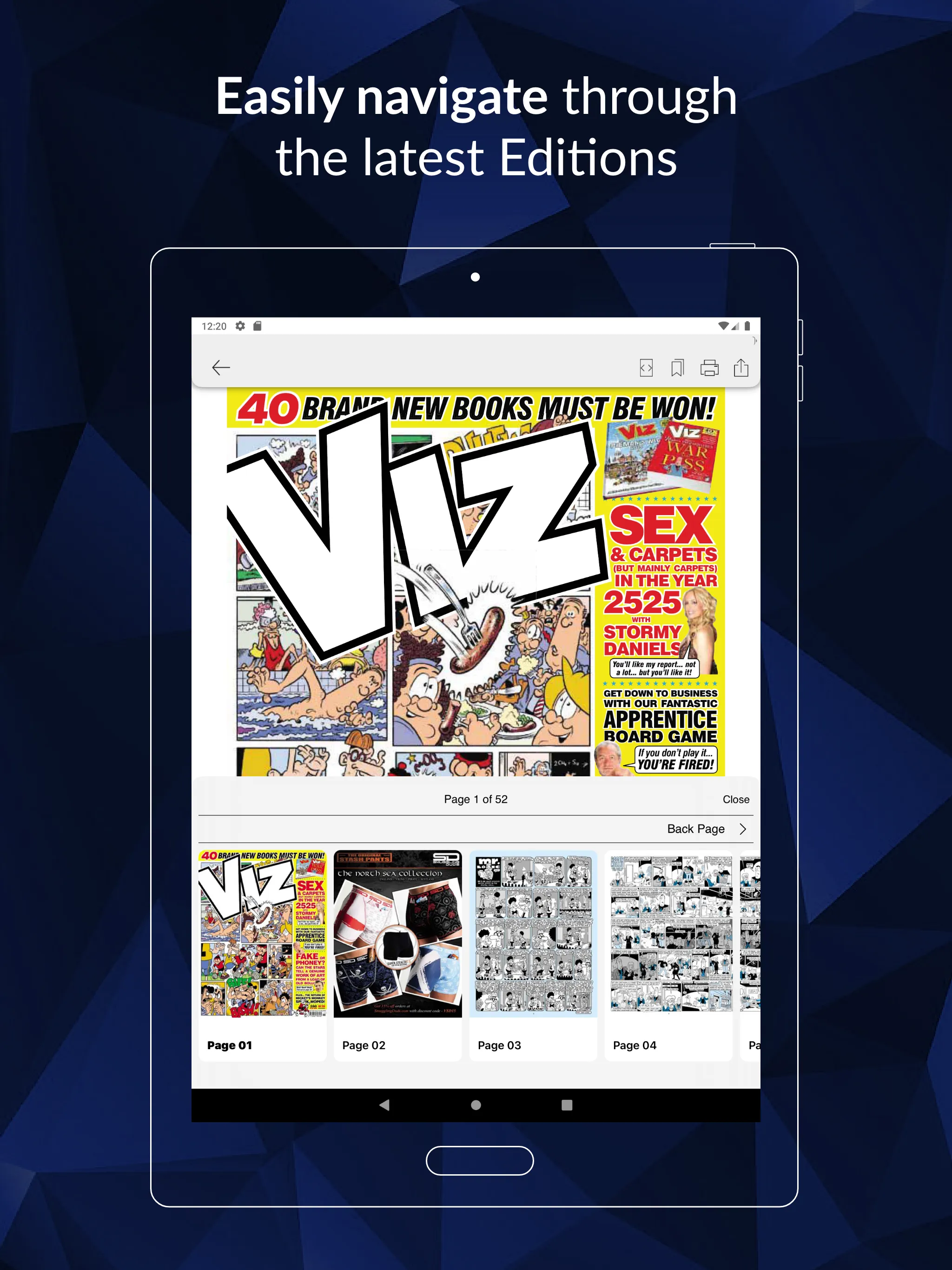 Viz Magazine | Indus Appstore | Screenshot