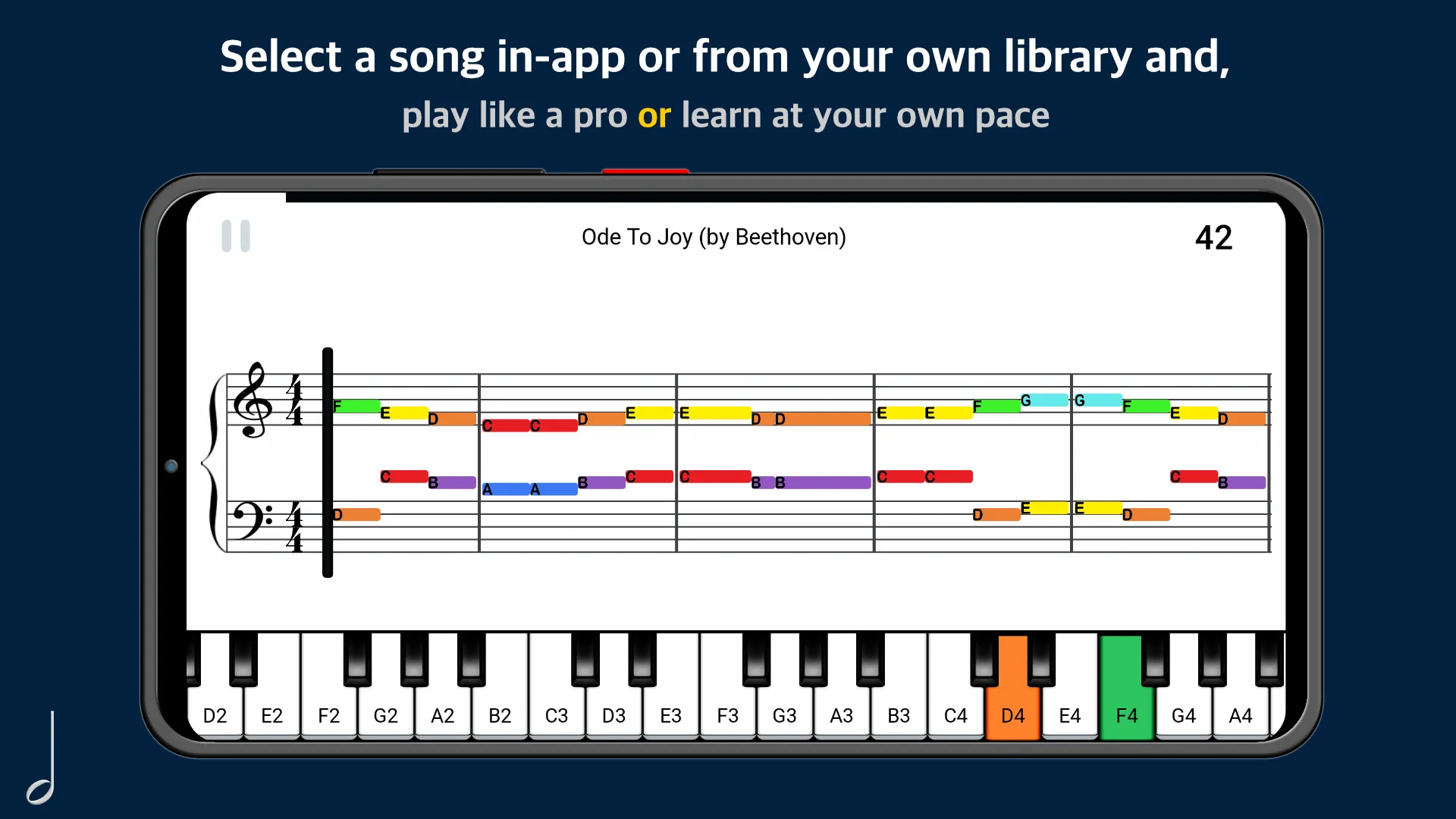 UP Piano - Learn Any Song | Indus Appstore | Screenshot