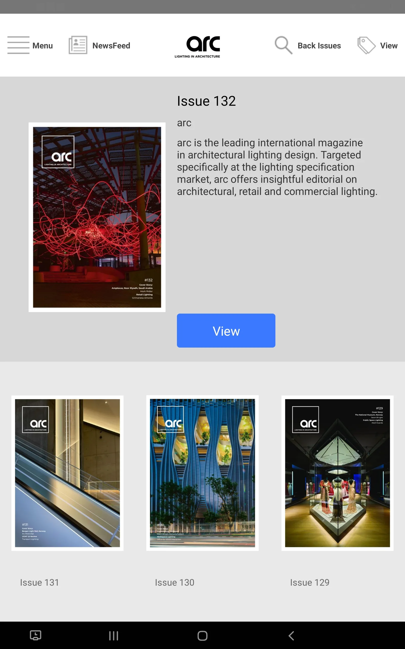 arc Magazine | Indus Appstore | Screenshot