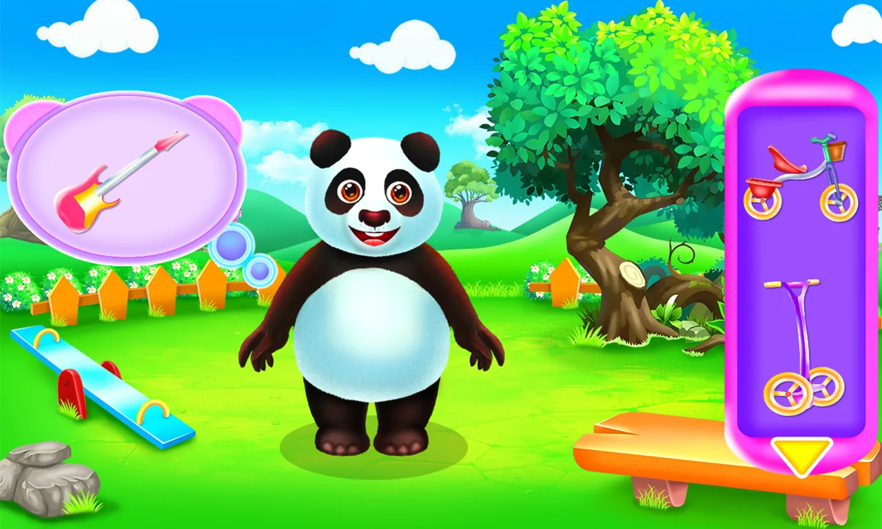 Virtual Pet Panda Caring Game | Indus Appstore | Screenshot