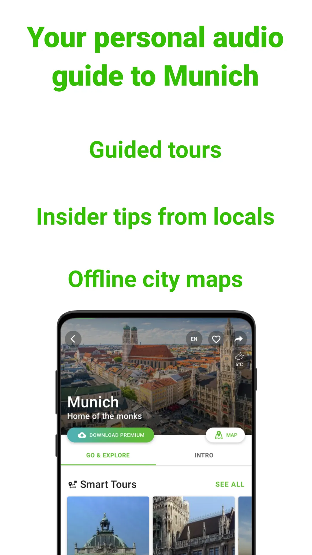 Munich Tour Guide:SmartGuide | Indus Appstore | Screenshot