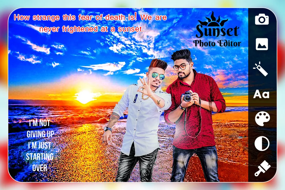 Sunset Photo Editor | Indus Appstore | Screenshot