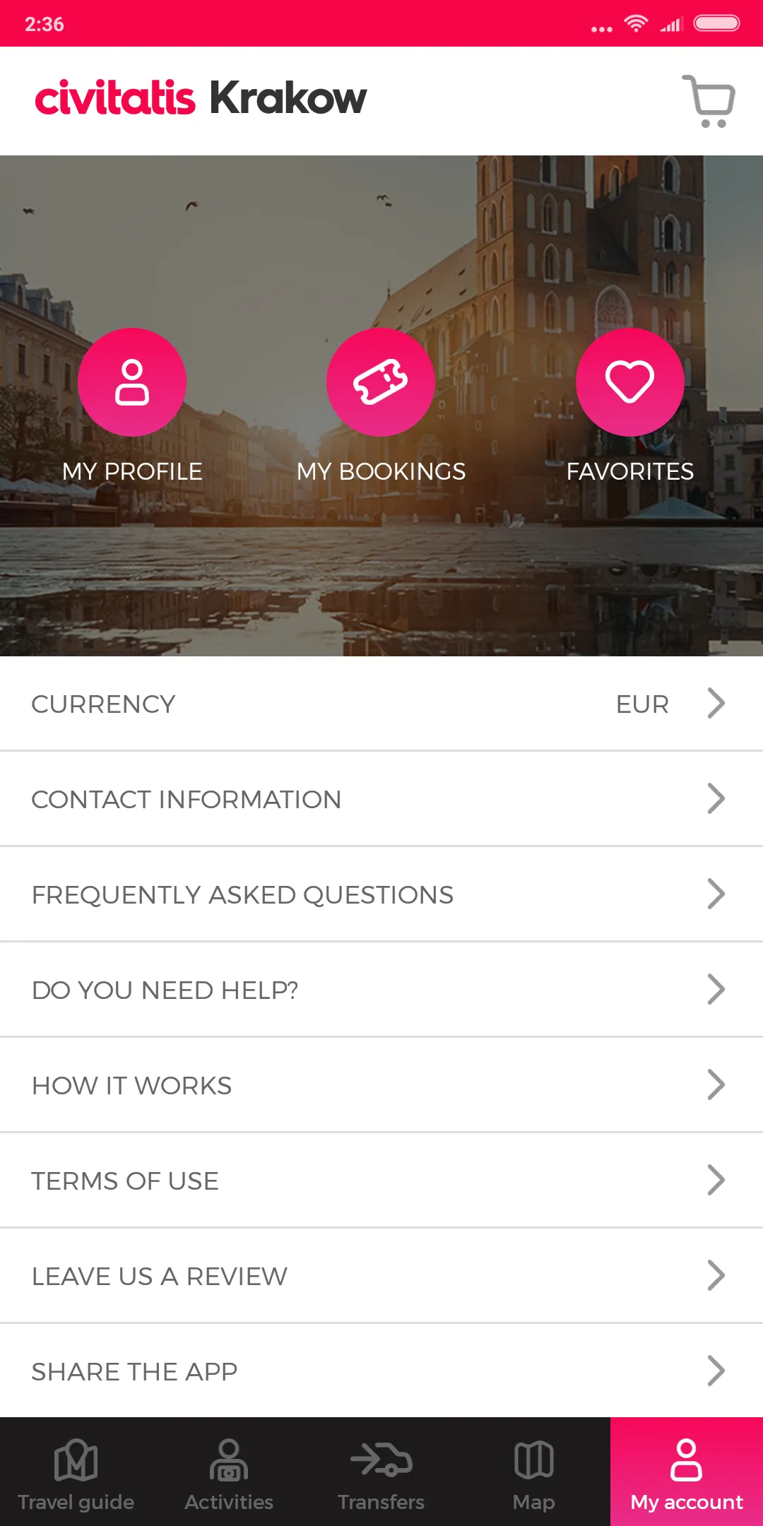 Krakow Guide by Civitatis | Indus Appstore | Screenshot